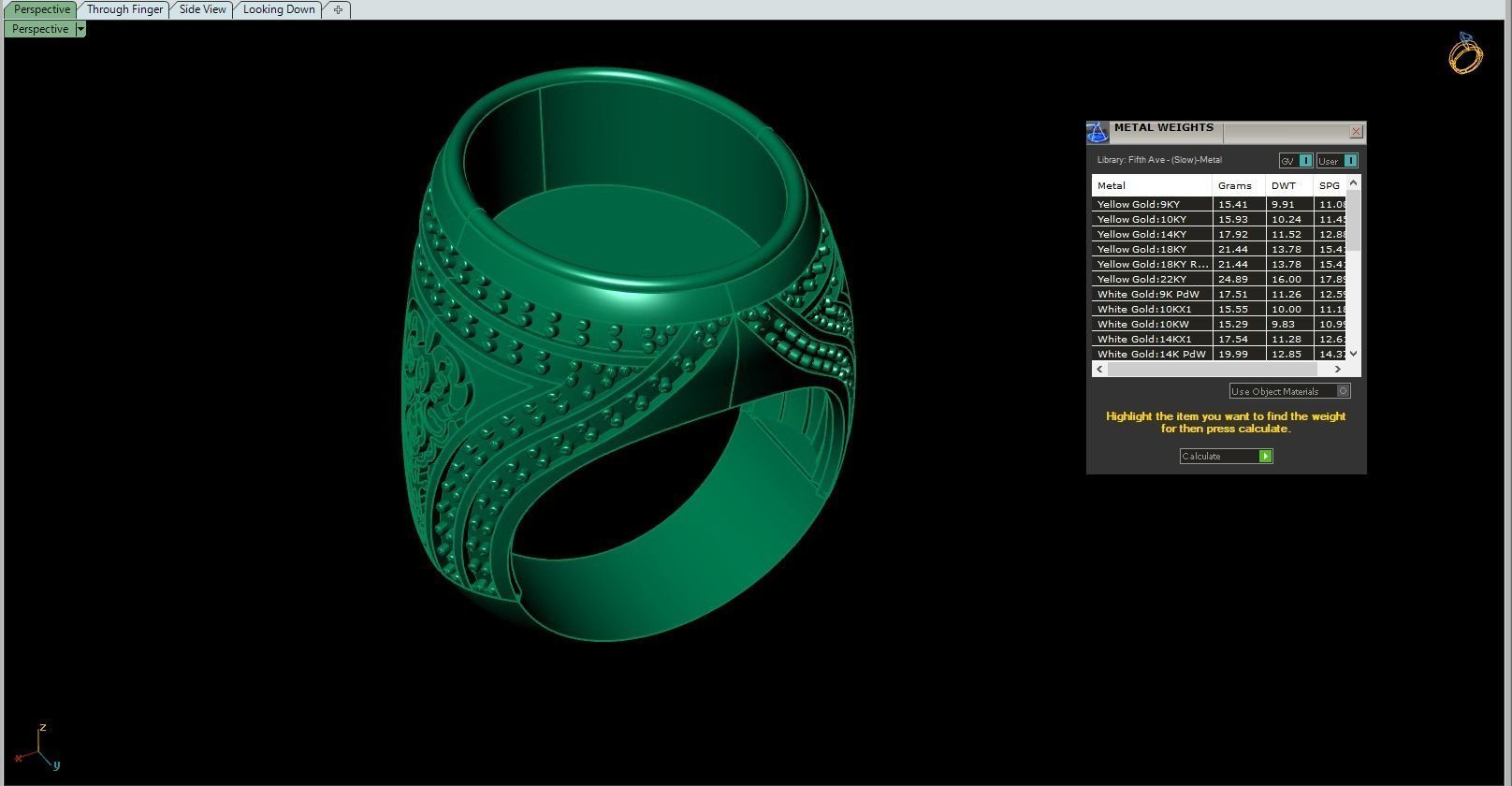 Man ring-20 3D print model_1