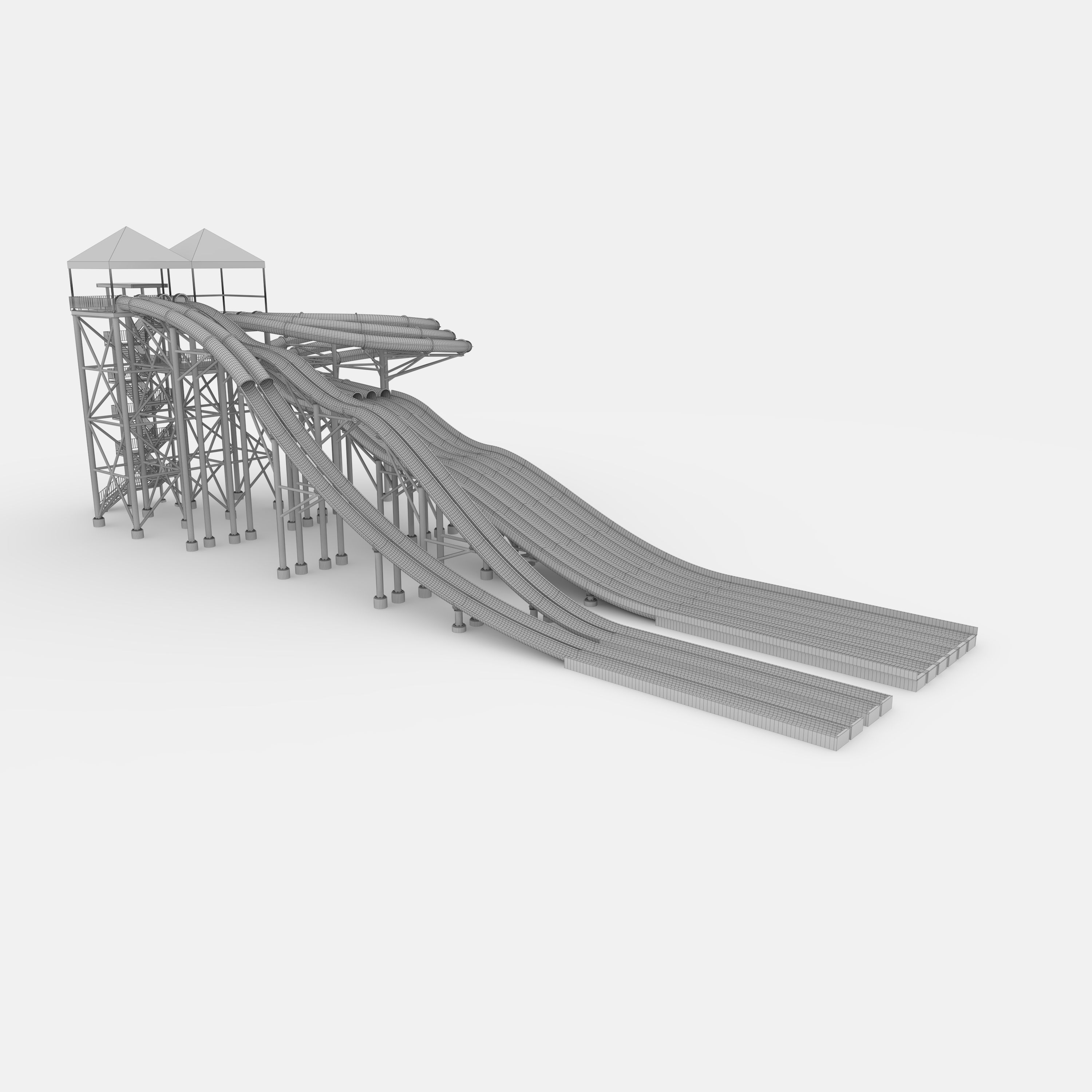 Waterpark Slide 14 3D model_15