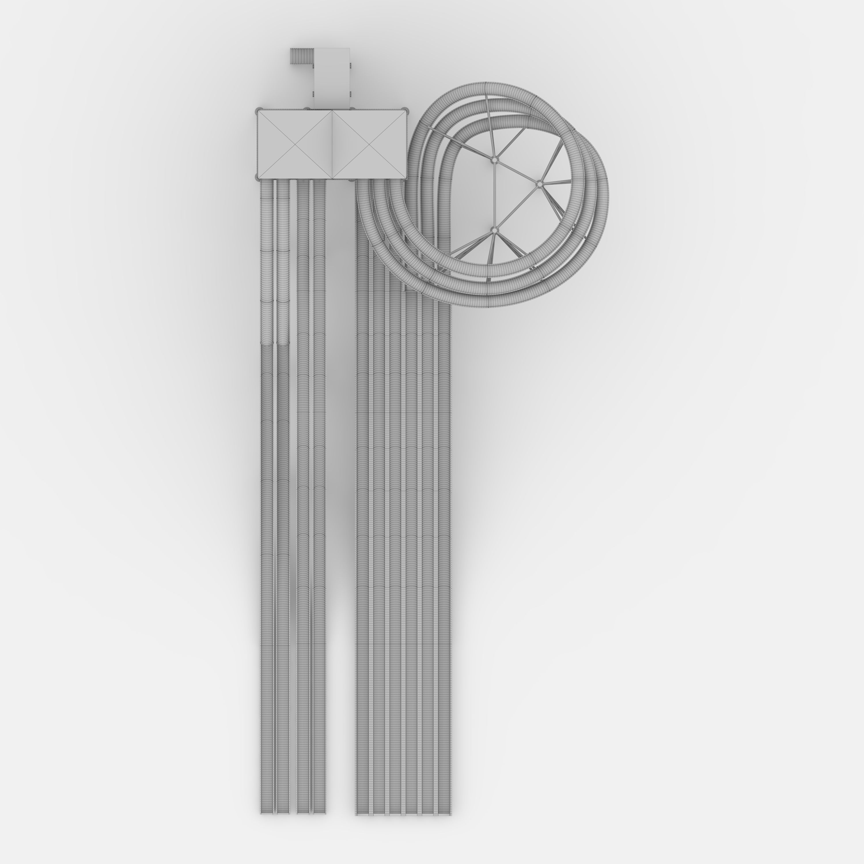 Waterpark Slide 14 3D model_37