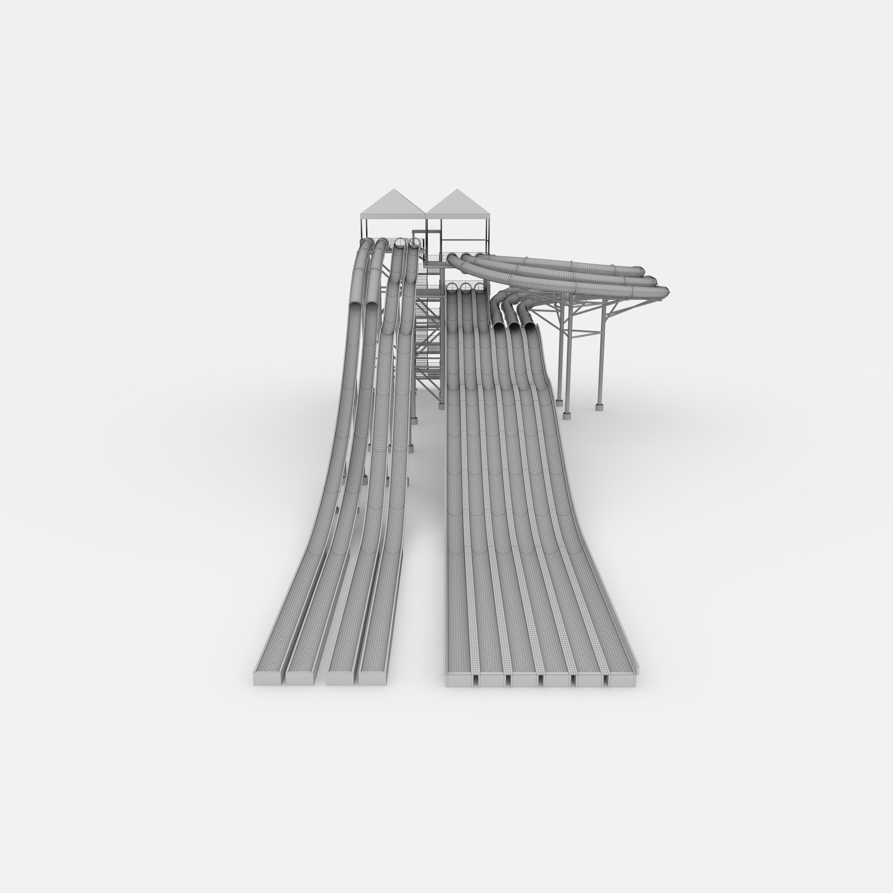 Waterpark Slide 14 3D model_17