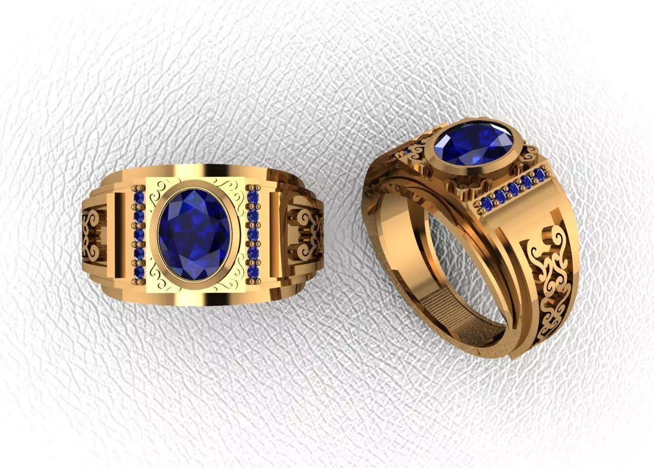 Man ring-23 3D print model_0