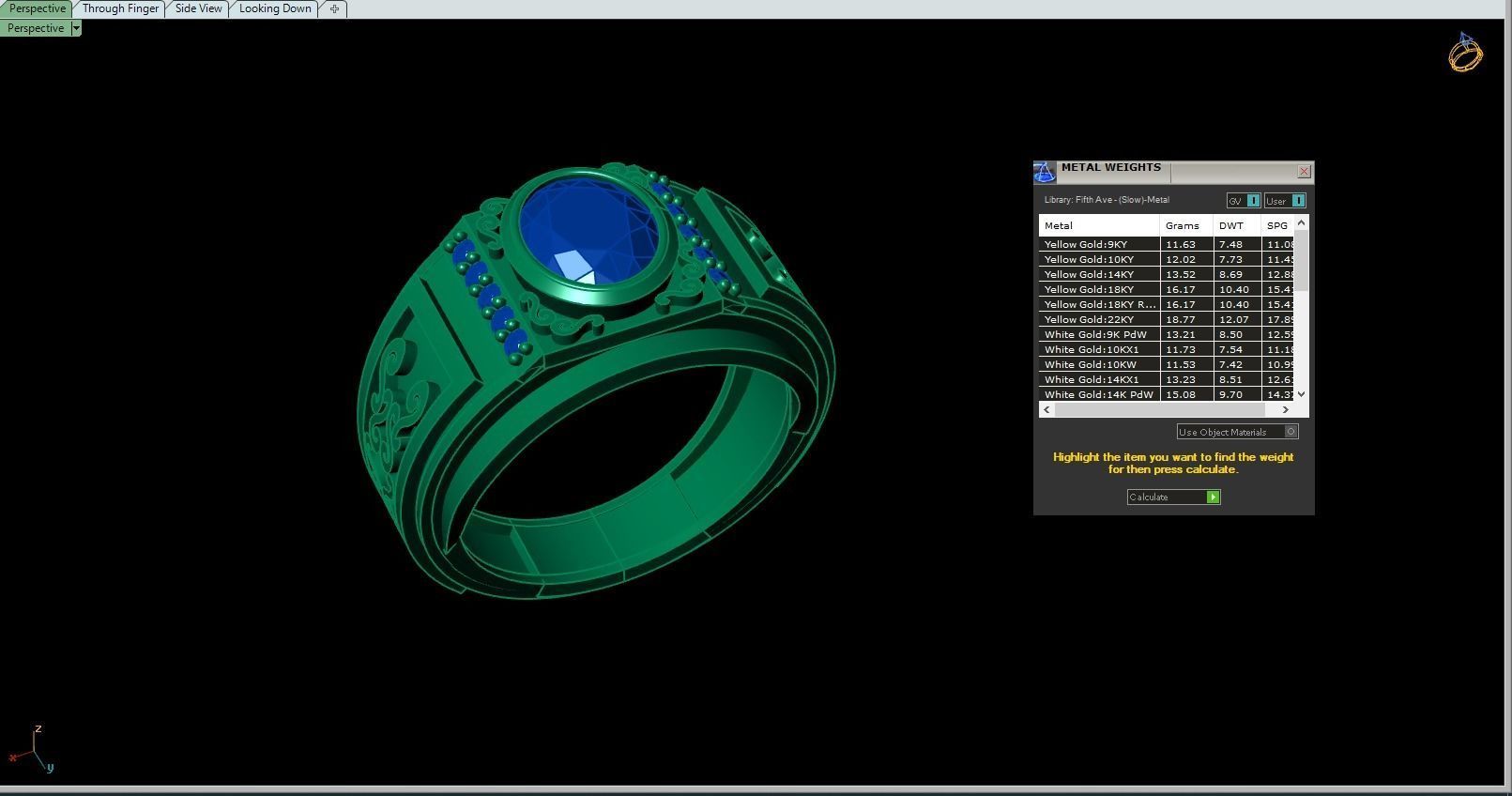 Man ring-23 3D print model_3