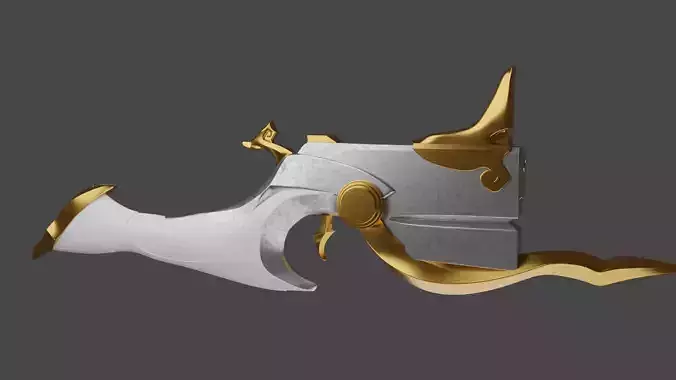 Jhins Gun from League of Legends 3D print model