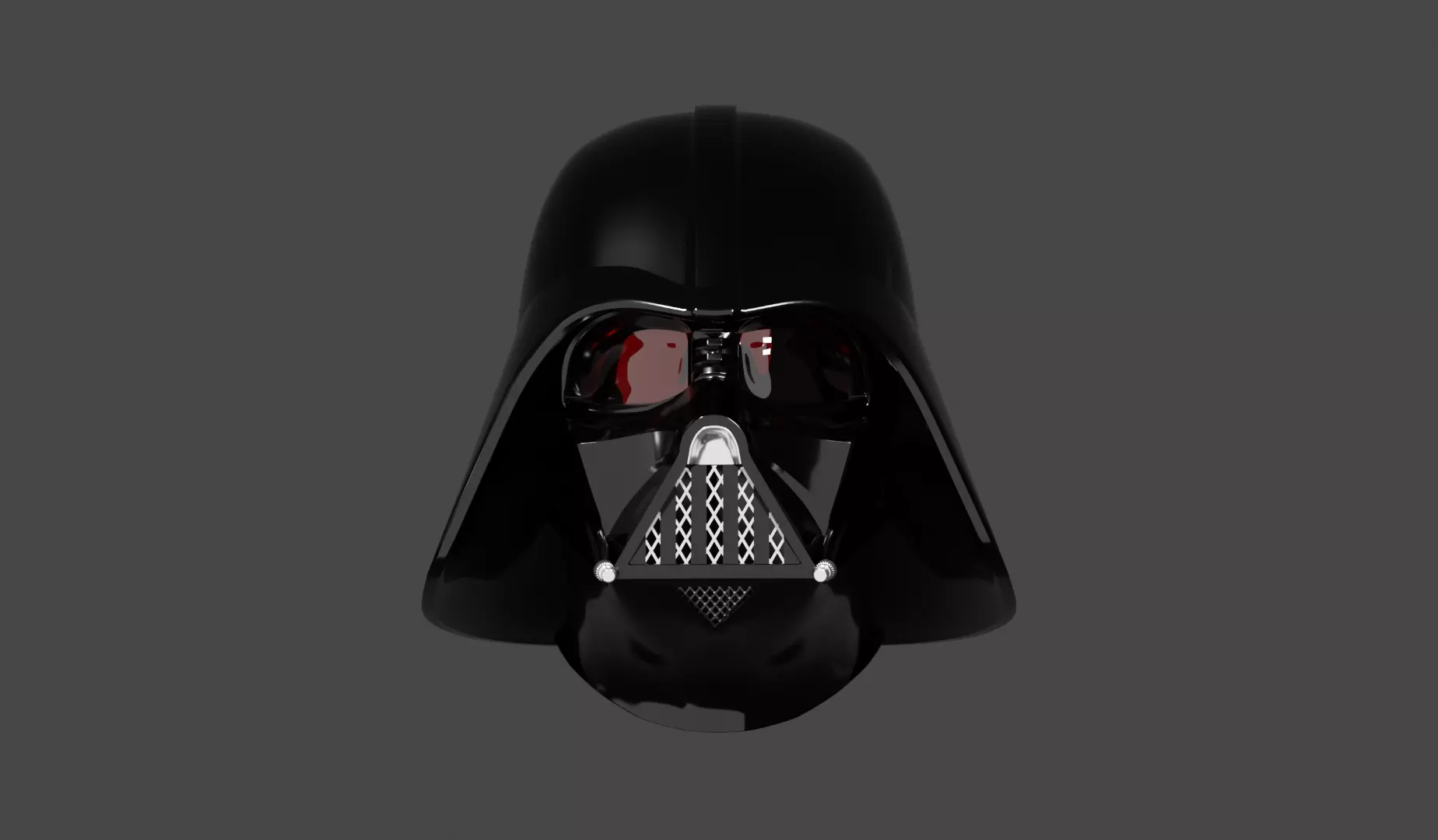 casque inspire DARTH VADER 3D print model_0