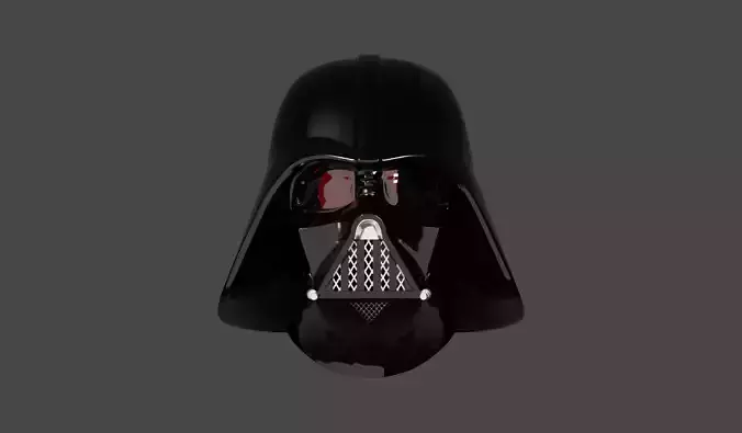 casque inspire DARTH VADER 3D print model