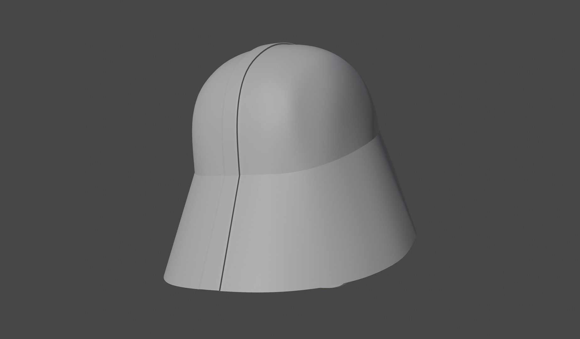 casque inspire DARTH VADER 3D print model_8