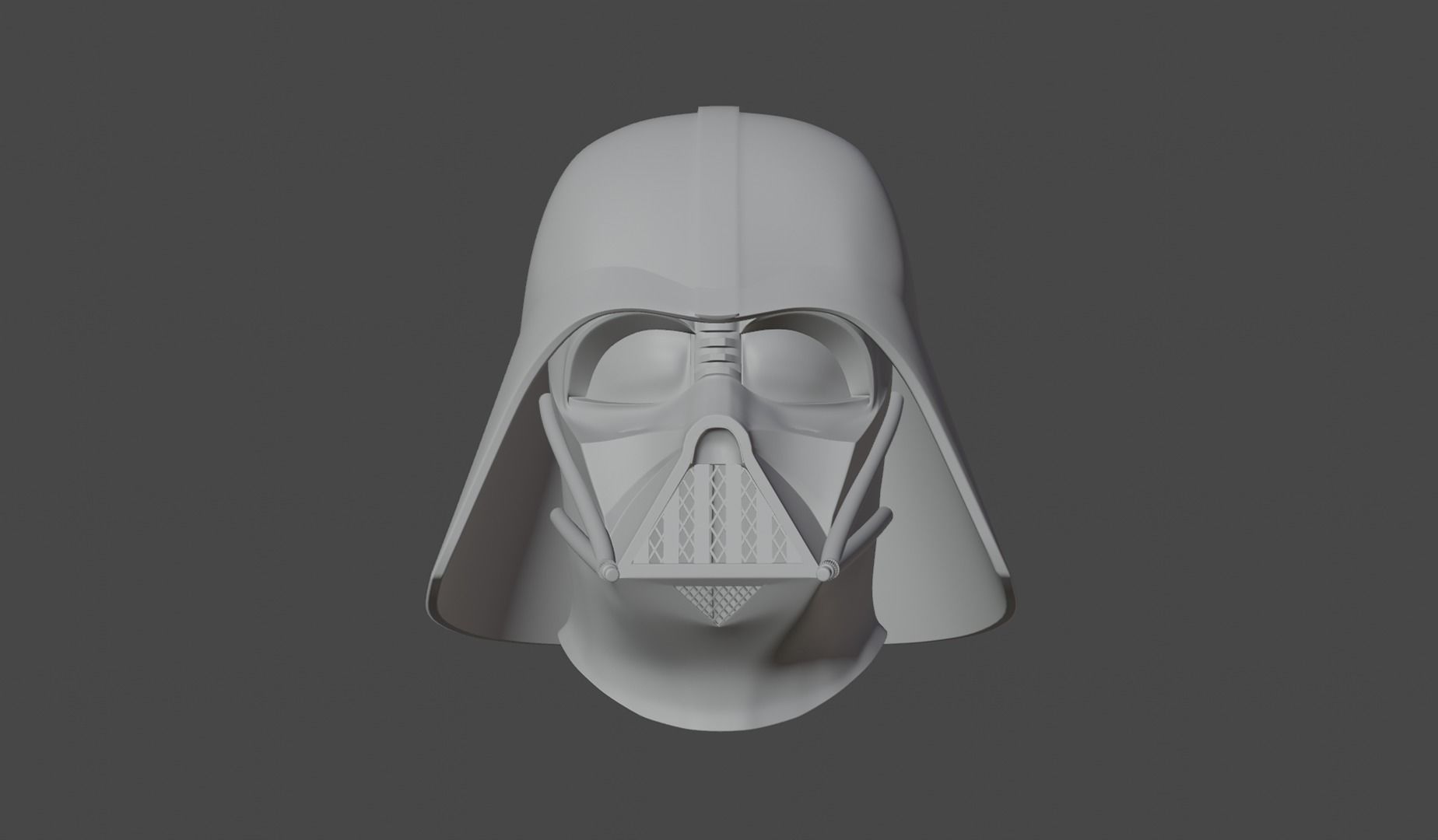 casque inspire DARTH VADER 3D print model_4