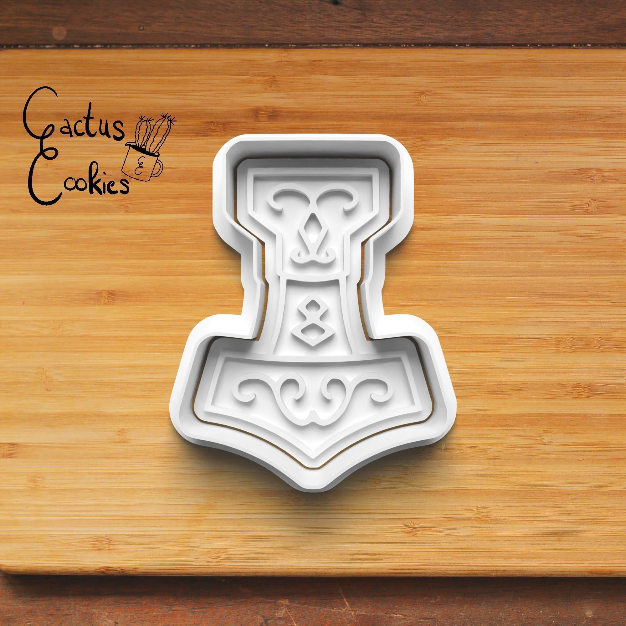 Viking Cookie Cutter Stl File for 3d Printer 0285 3D print model_5