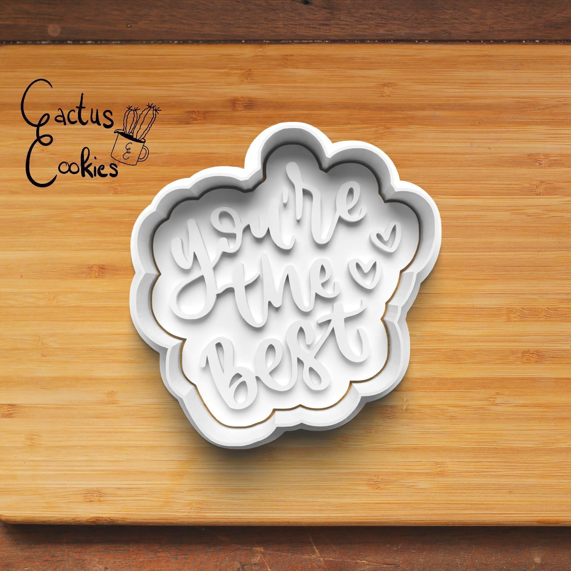 Valentine Slogan Cookie Cutter Stl File for 3d Printer 0253 3D print model_5