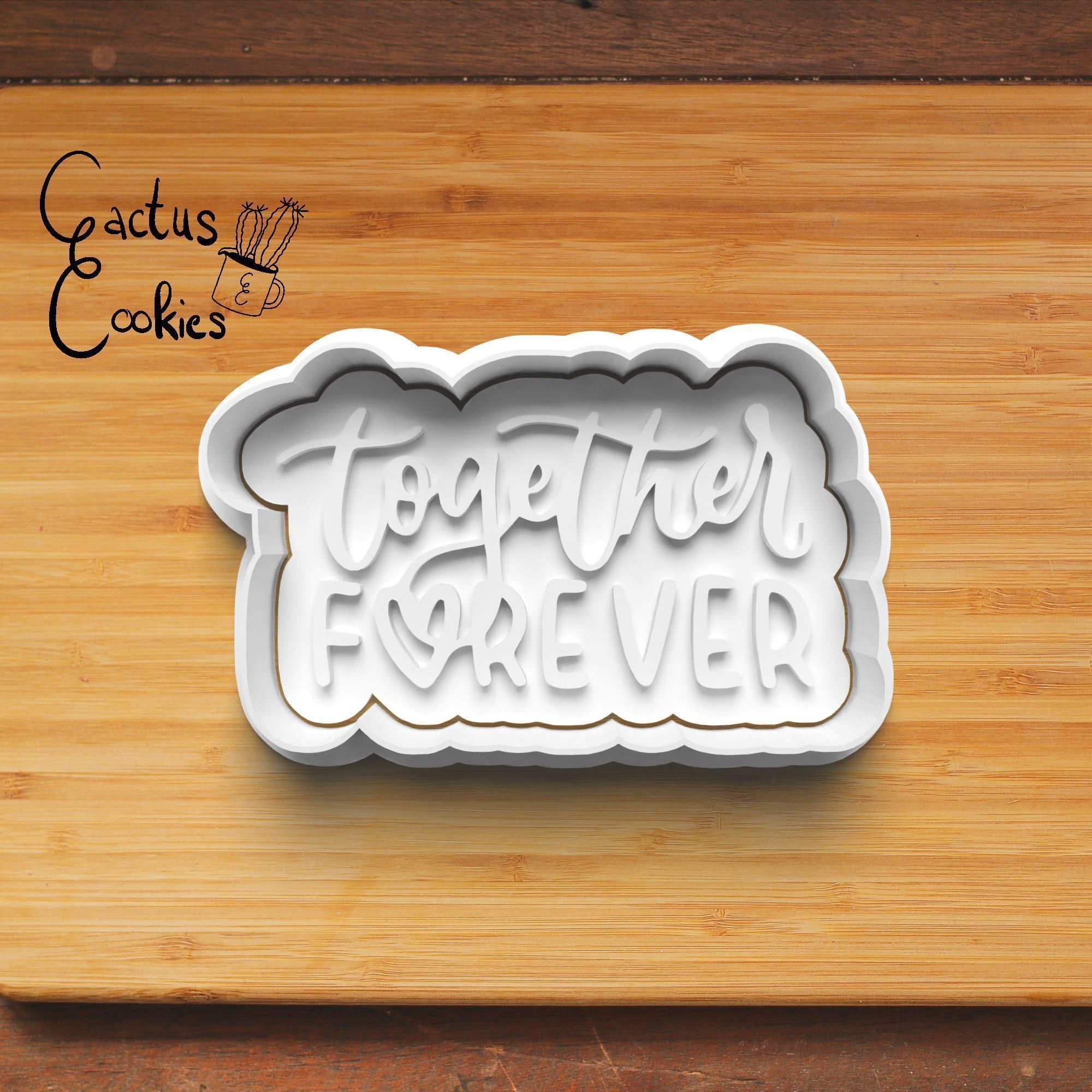 Valentine Slogan Cookie Cutter Stl File for 3d Printer 0253 3D print model_6