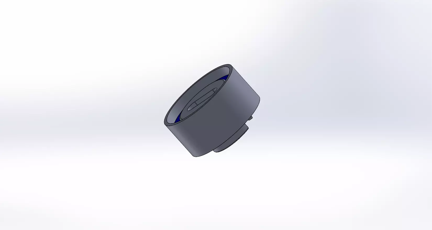 Car idler bearing 3D model