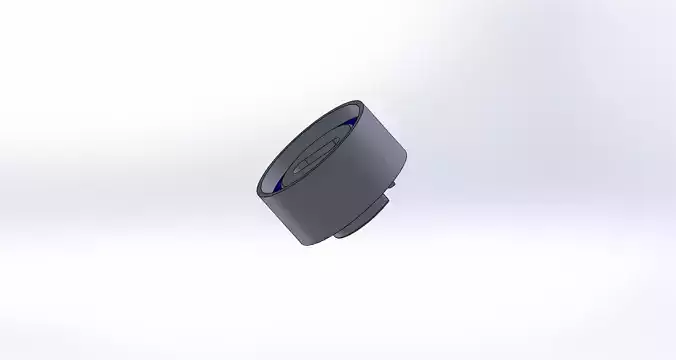 Car idler bearing 3D model