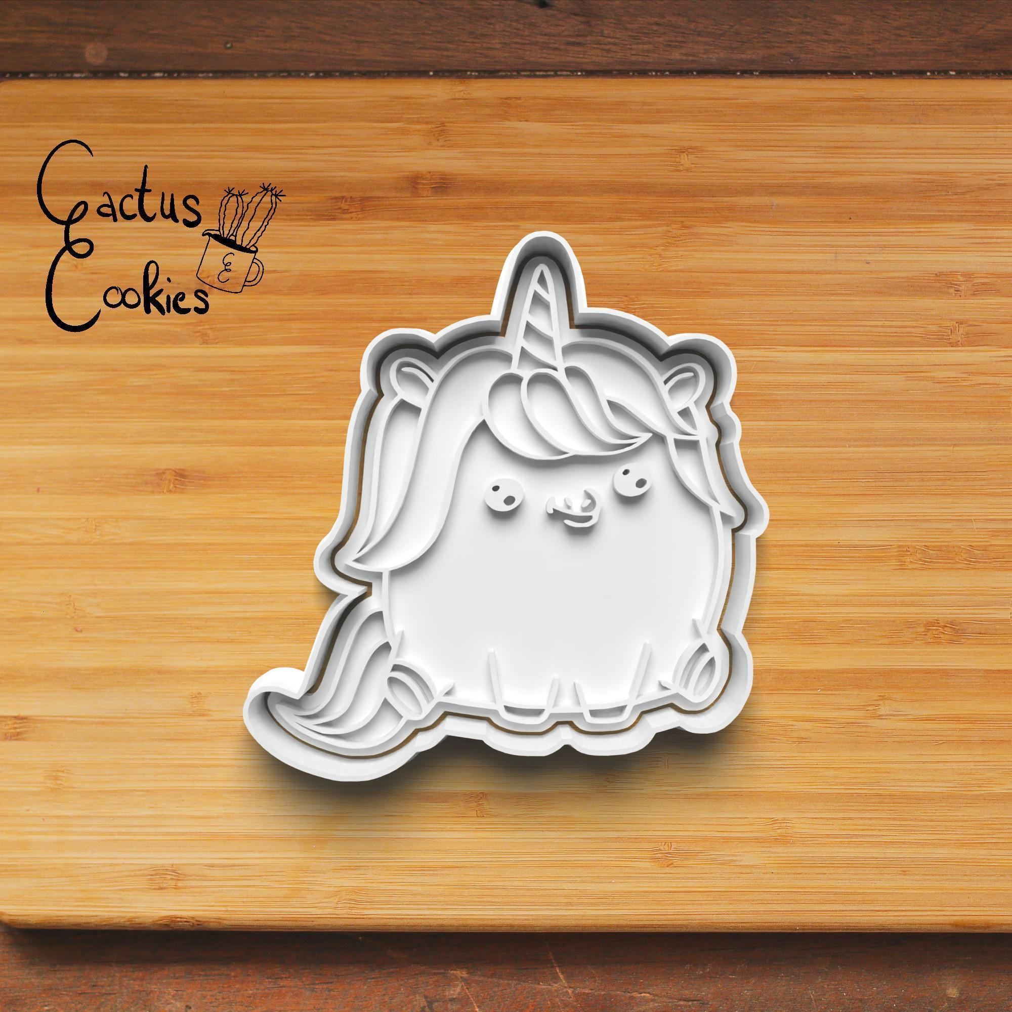 Unicorn Cookie Cutter Stl File for 3d Printer 0123 3D print model_5