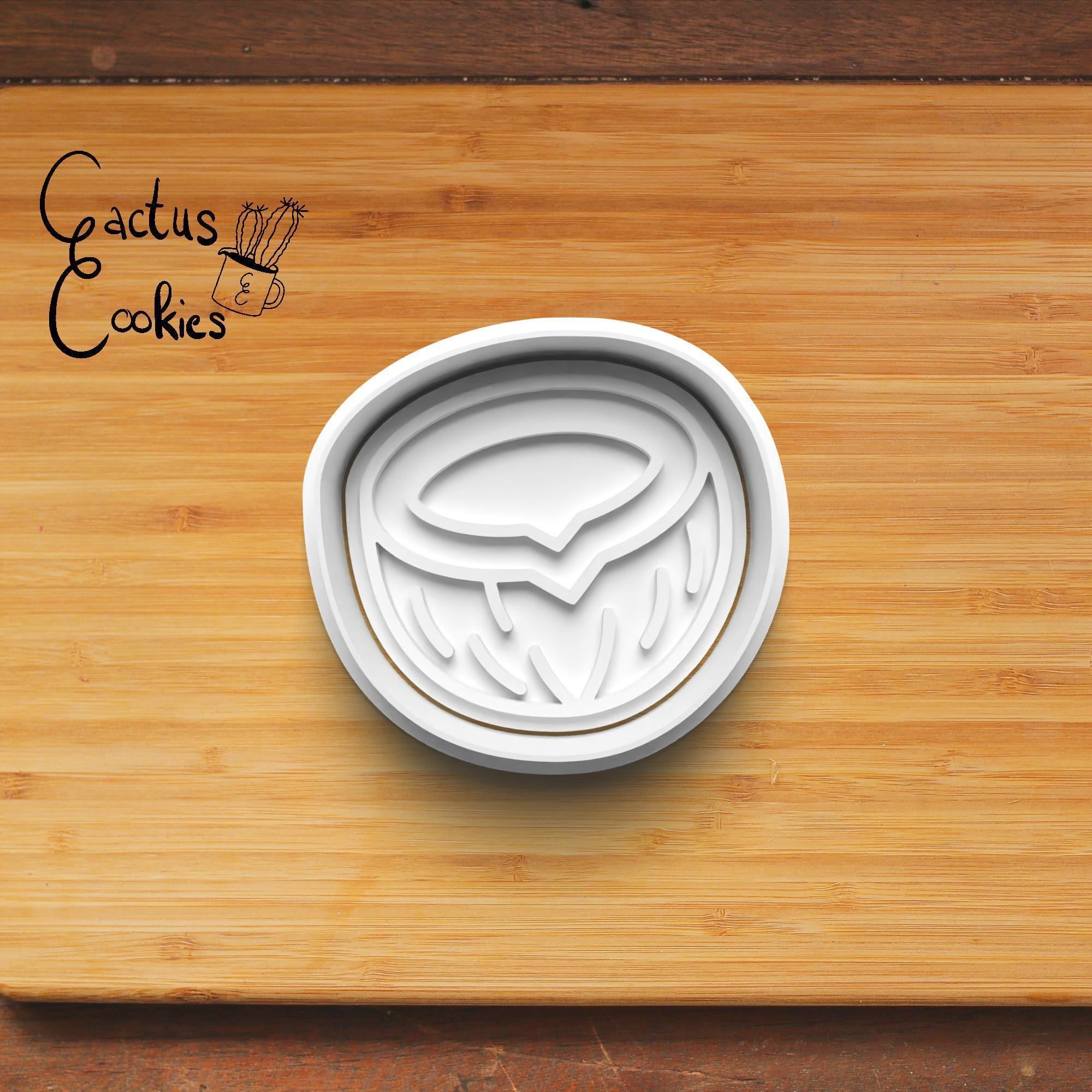 Tropical Holiday Cookie Cutter Stl File for 3d Printer 0299 3D print model_5