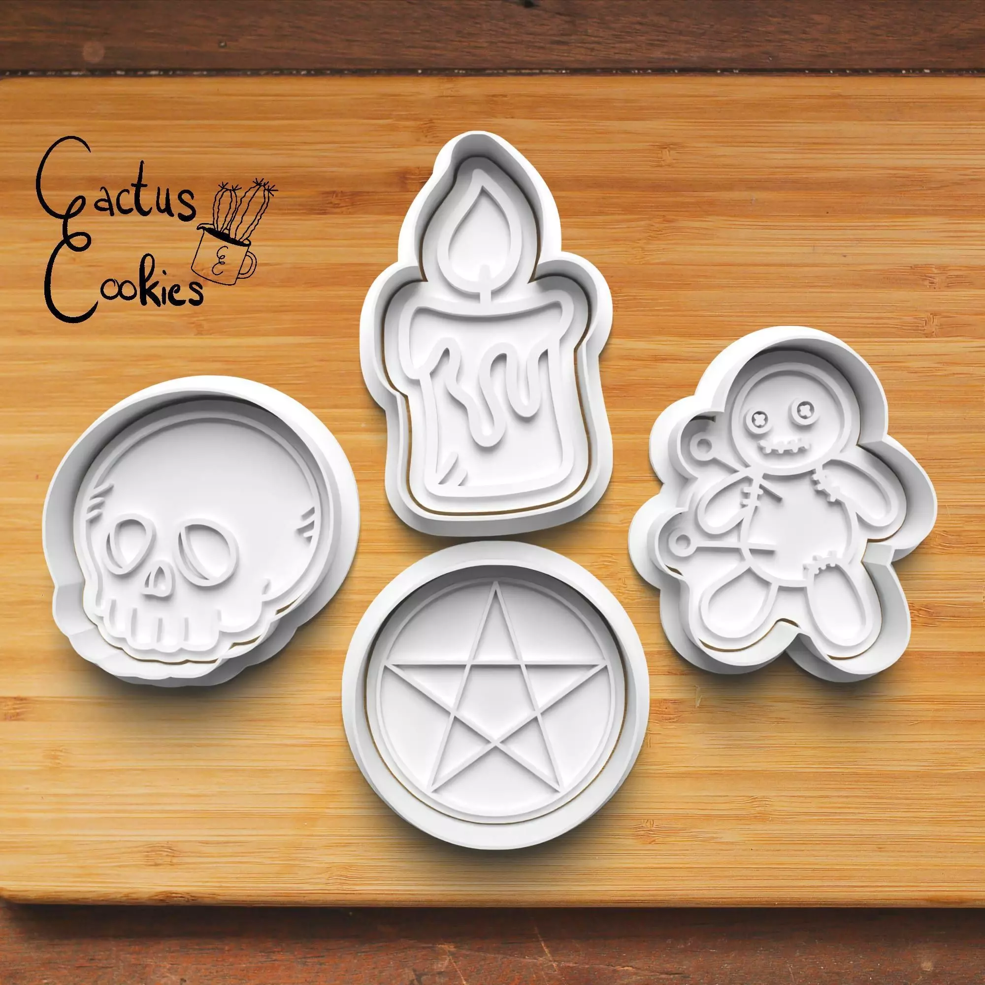 Voodoo Cookie Cutter Stl File for 3d Printer 0451 3D print model_0