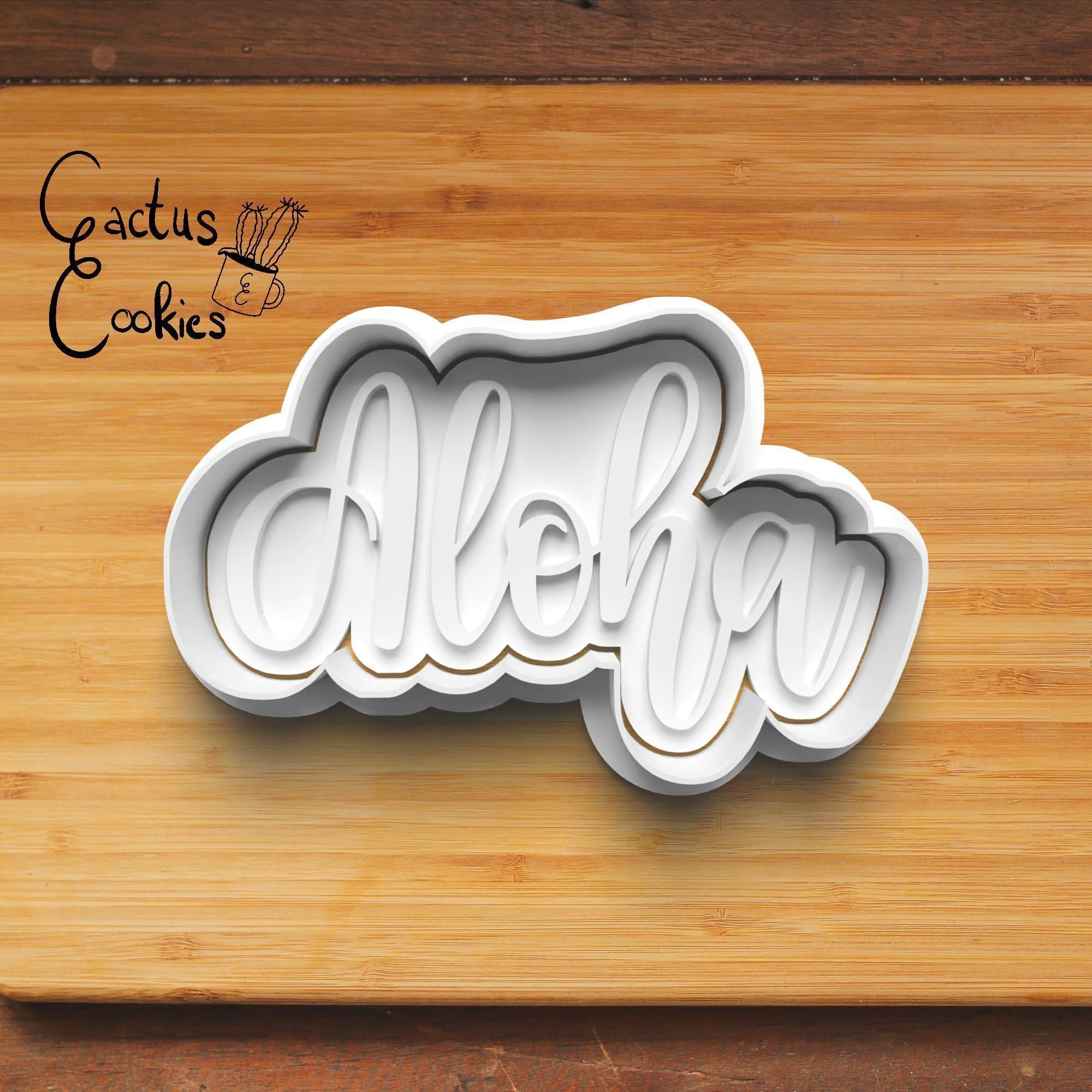 Tiki Party Cookie Cutter Stl File for 3d Printer 0248 3D print model_3