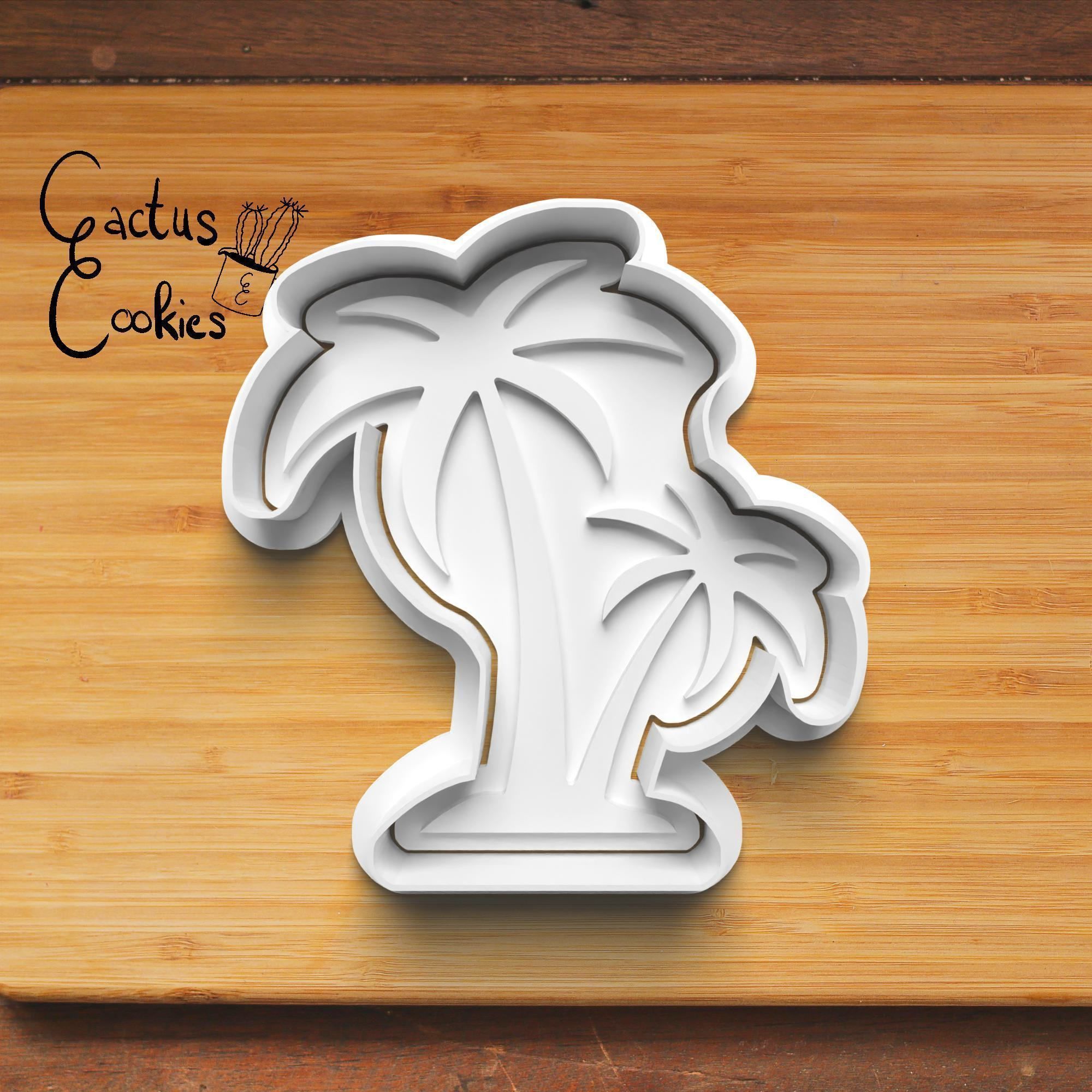 Tiki Party Cookie Cutter Stl File for 3d Printer 0248 3D print model_4