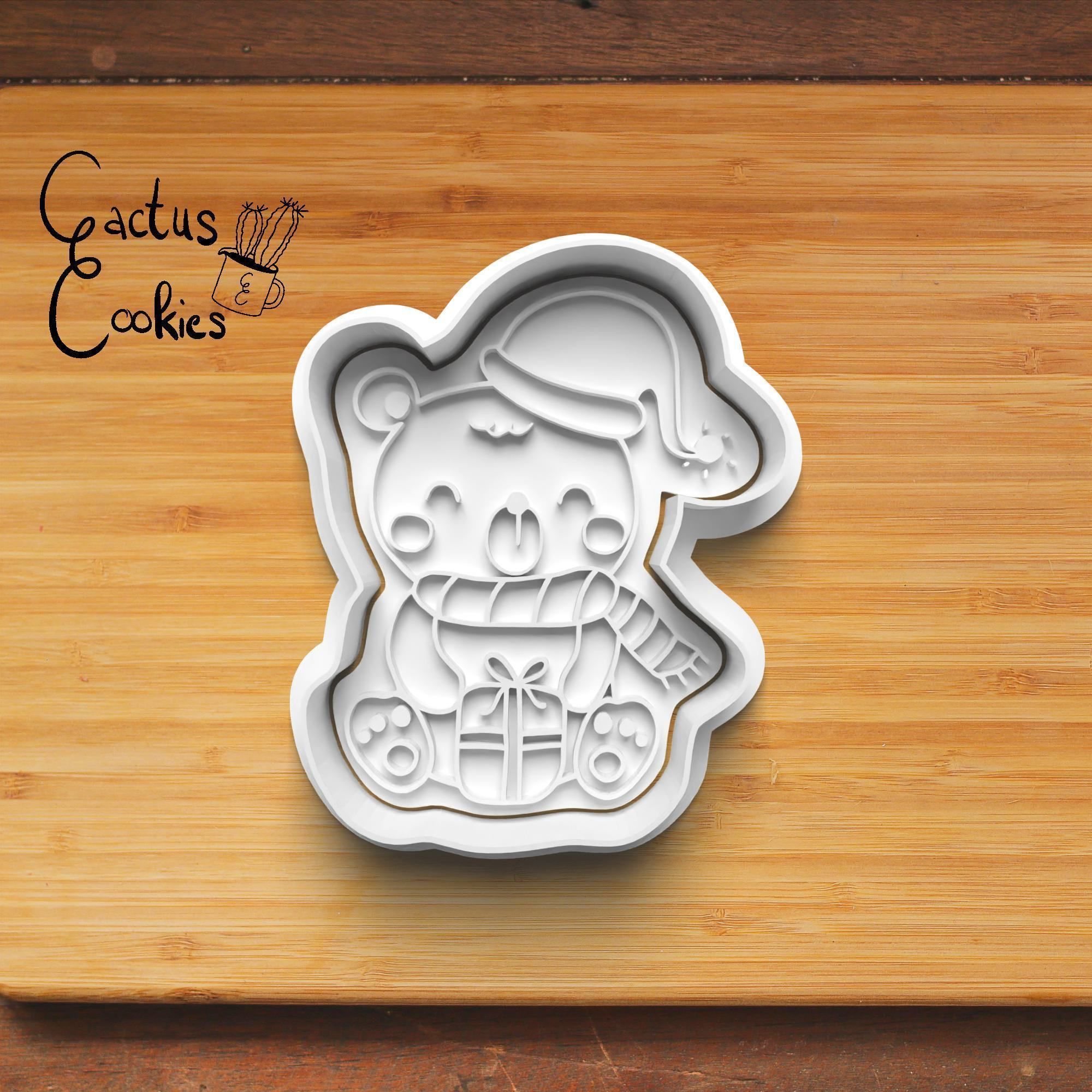 Teddys Cookie Cutter Stl File for 3d Printer 0183 3D print model_4