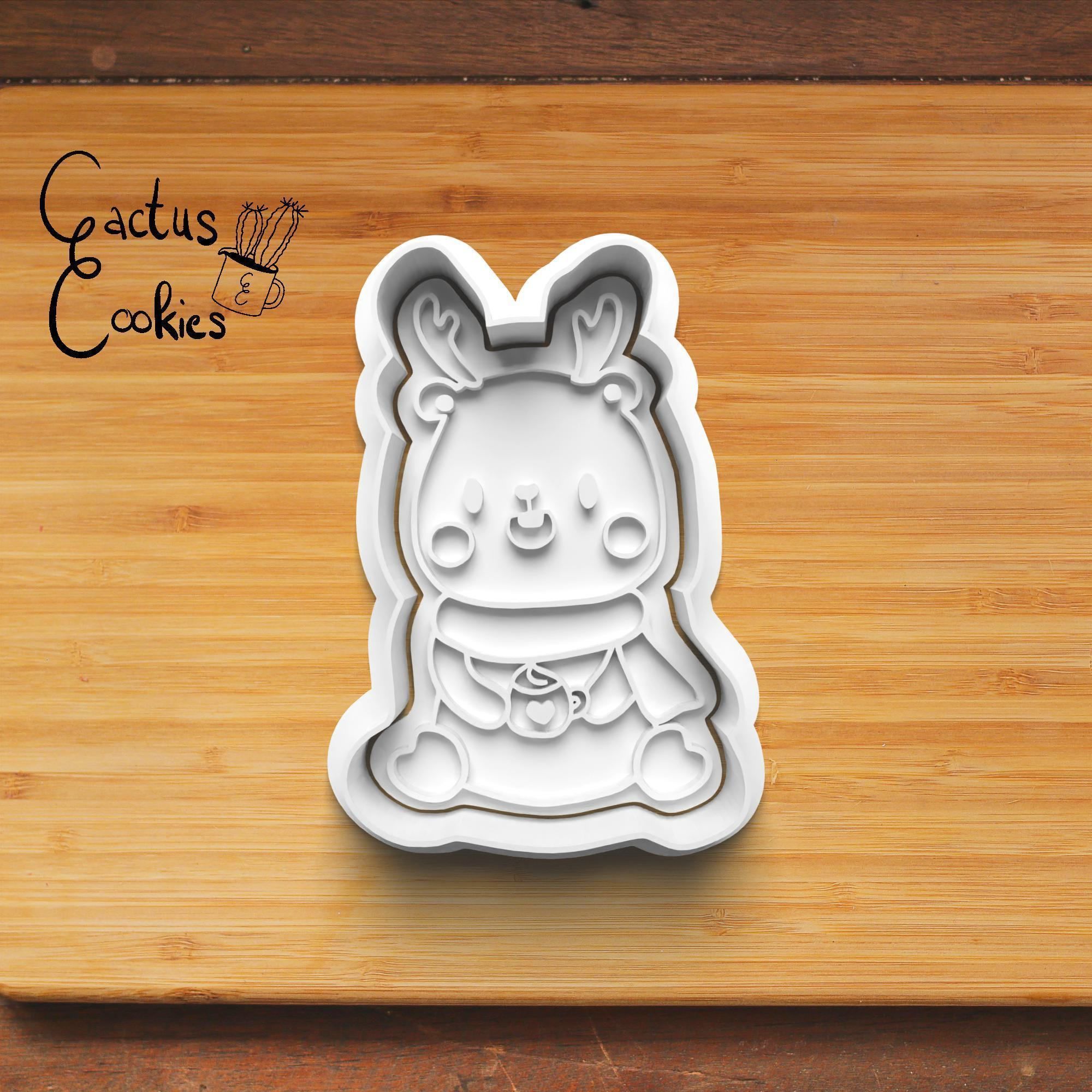 Teddys Cookie Cutter Stl File for 3d Printer 0183 3D print model_2