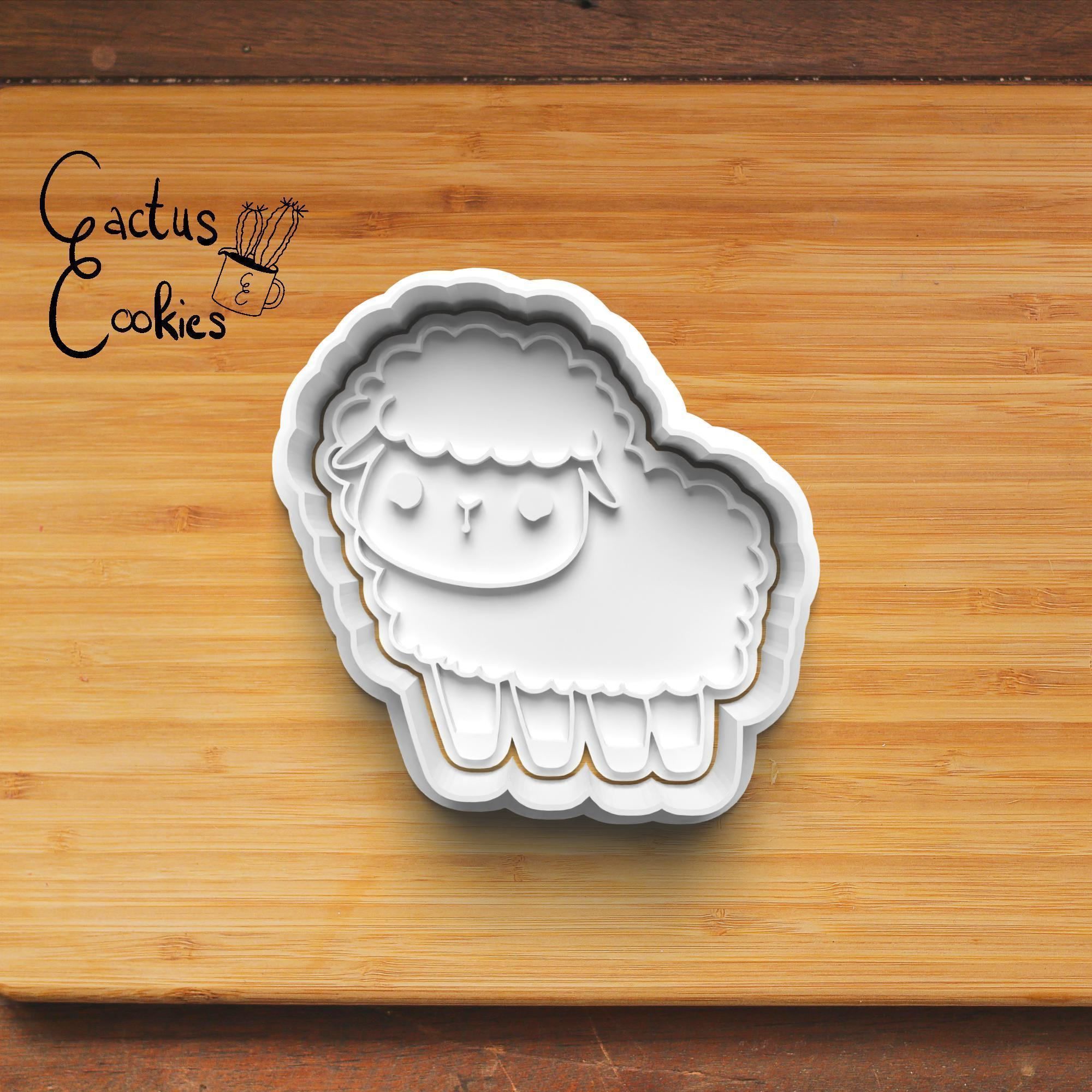 Sweet Animals Cookie Cutter Stl File for 3d Printer 0208 3D print model_5