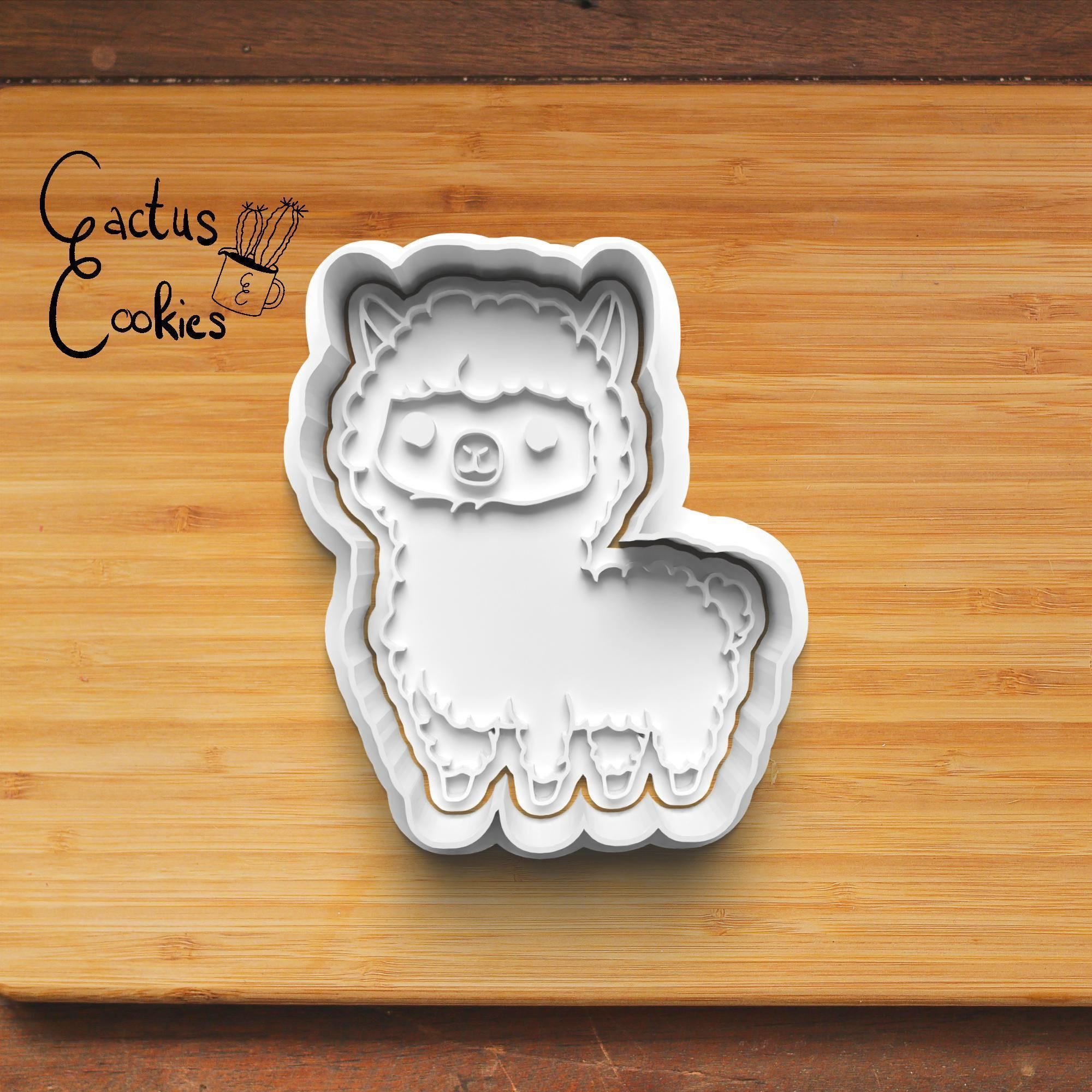 Sweet Animals Cookie Cutter Stl File for 3d Printer 0208 3D print model_2