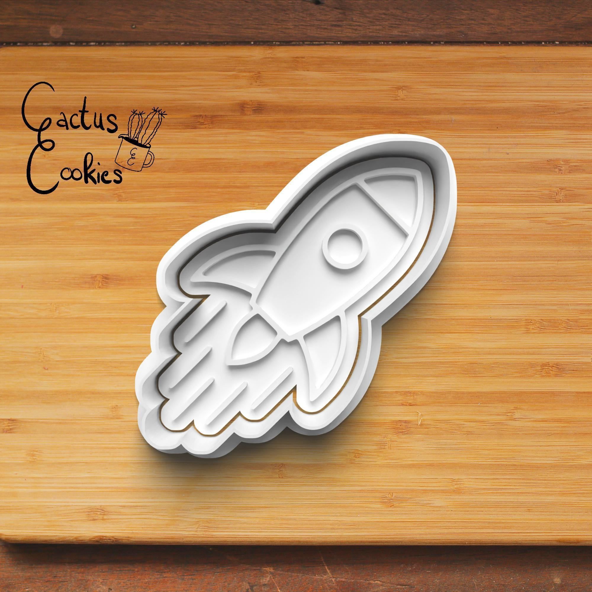 Space Cookie Cutter Stl File for 3d Printer 0436 3D print model_2