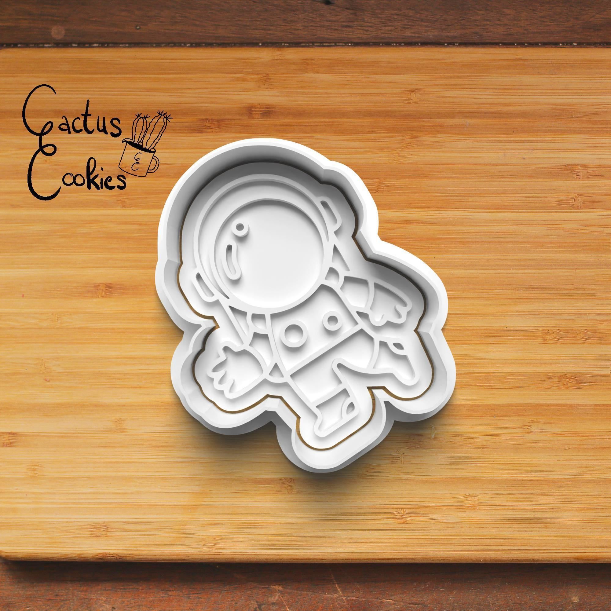 Space Cookie Cutter Stl File for 3d Printer 0436 3D print model_5