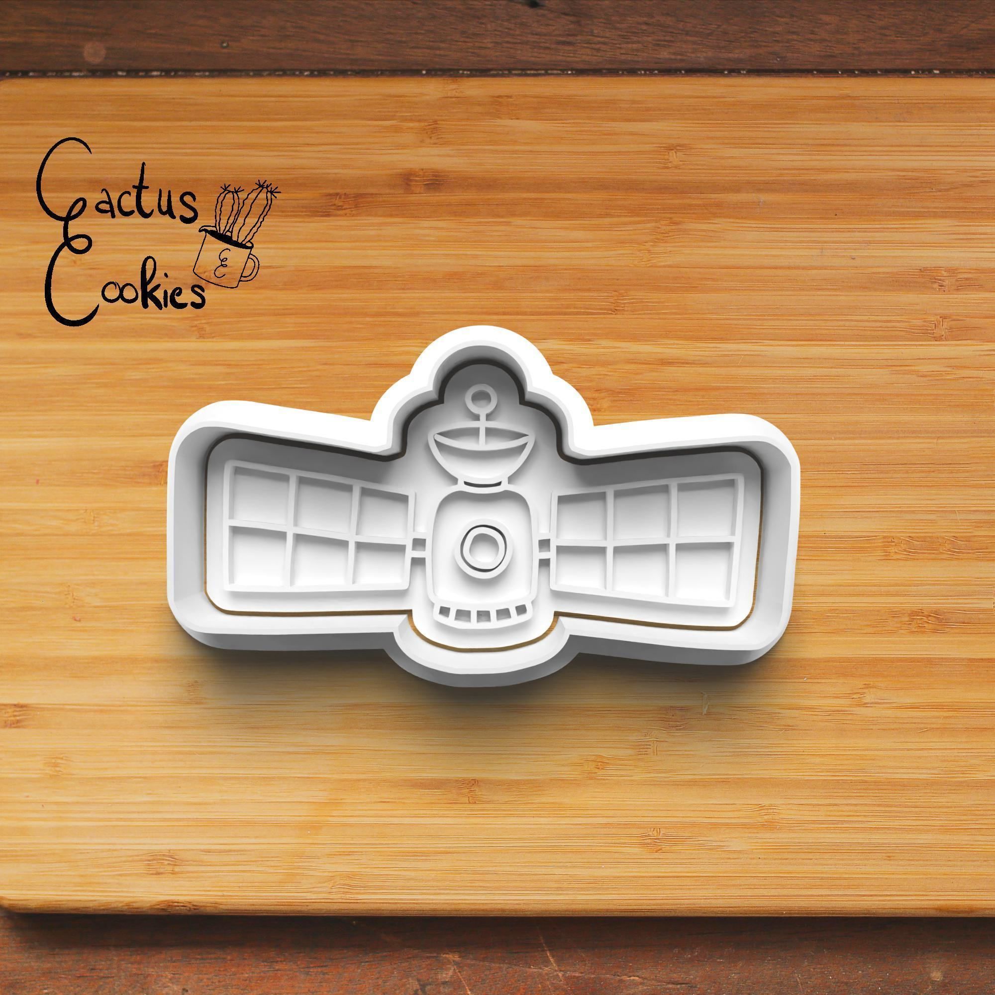 Space Cookie Cutter Stl File for 3d Printer 0436 3D print model_4