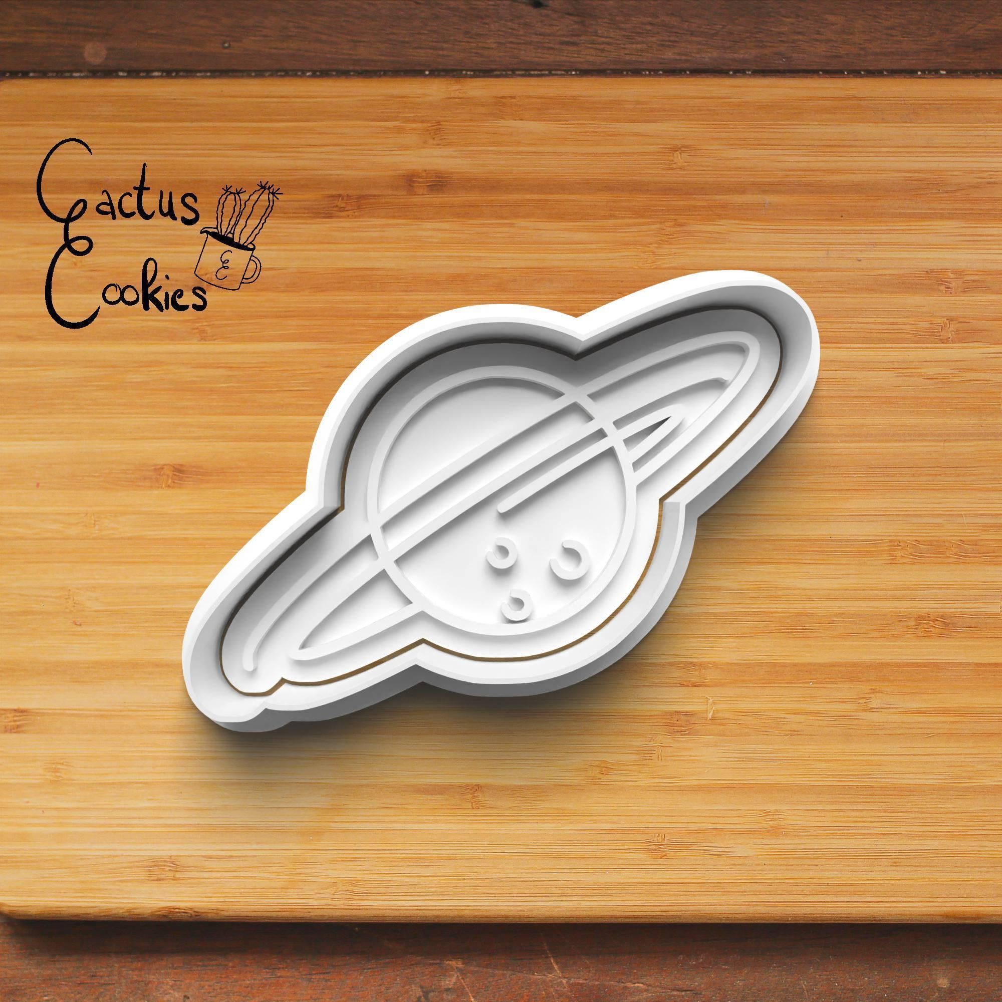 Space Cookie Cutter Stl File for 3d Printer 0436 3D print model_3