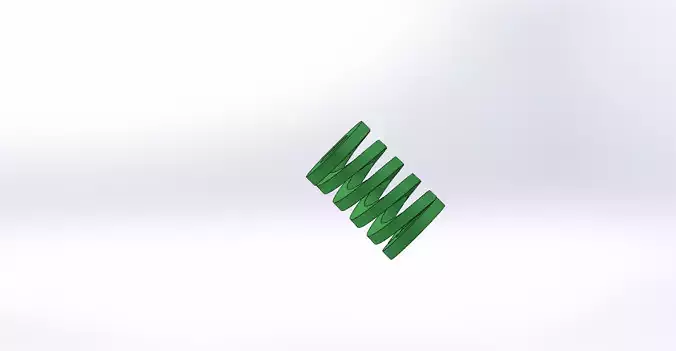Spring  Free 3D model