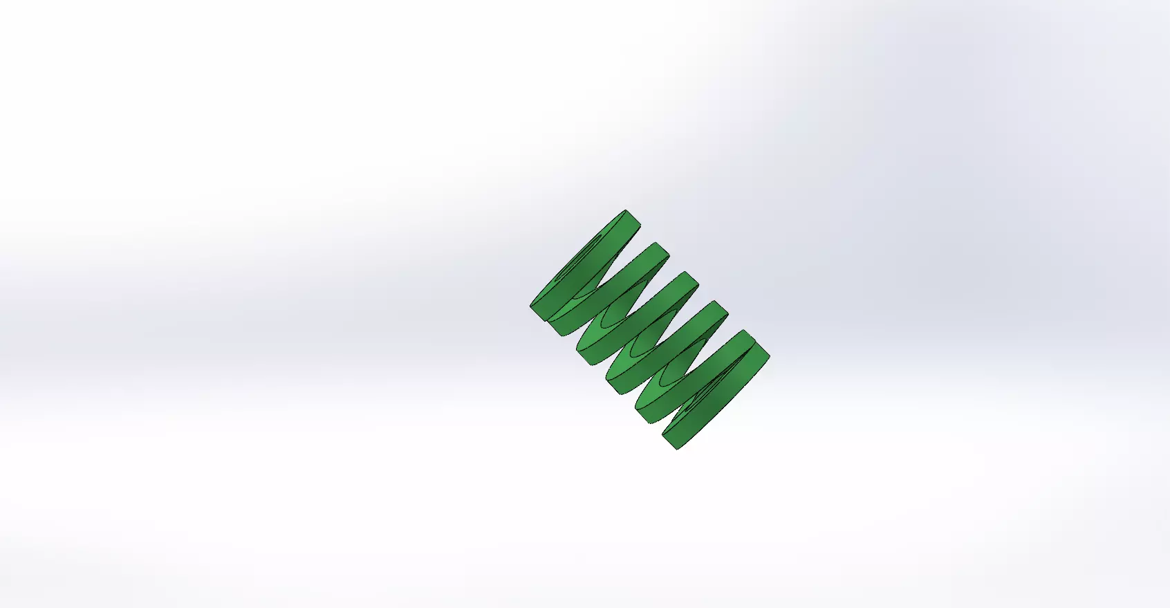 Spring Free 3D model