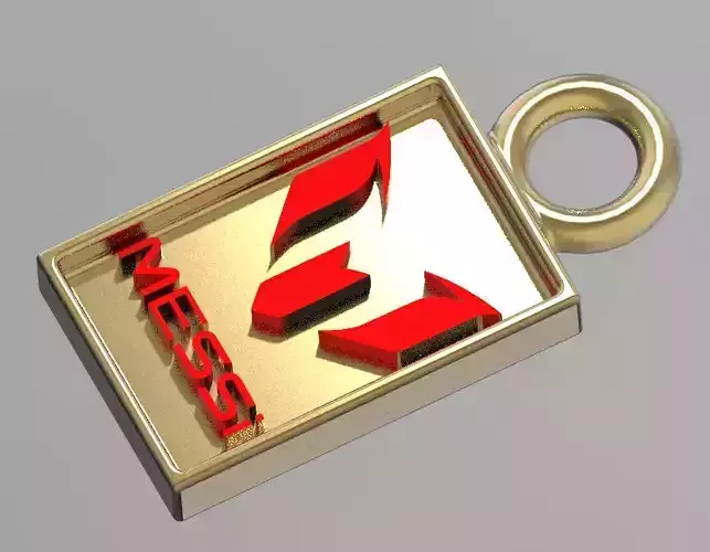Lionel messi pendent ronaldo messi ronaldo messi miami messi  Low-poly 3D model