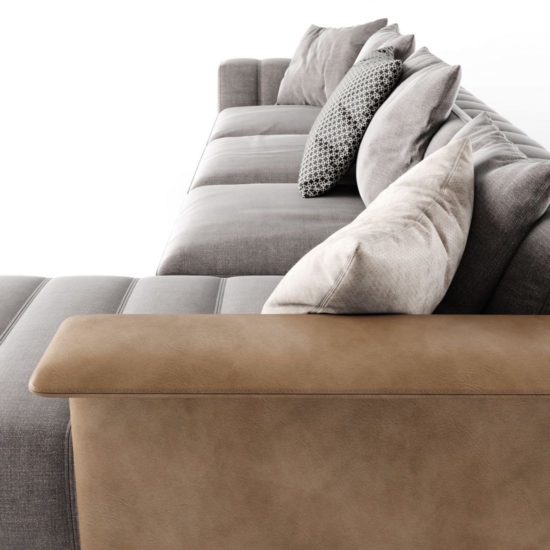 Modern FREEMAN sofa 03 3D model_3