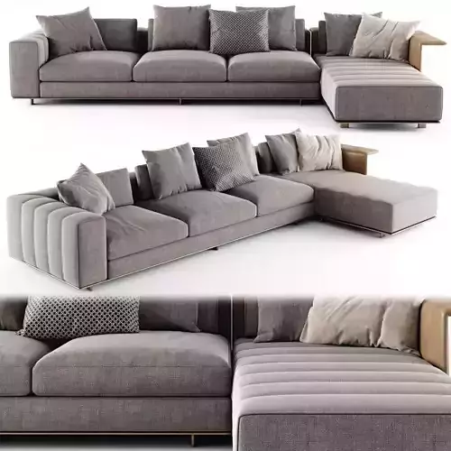 Modern FREEMAN sofa 03 3D model