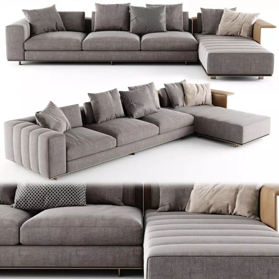 Modern FREEMAN sofa 03 3D model_0