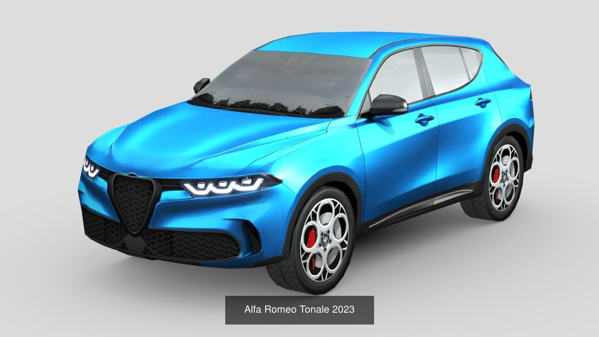 Low-Poly Car Pack 005 - Luxury Lineup 3D Model Collection_9