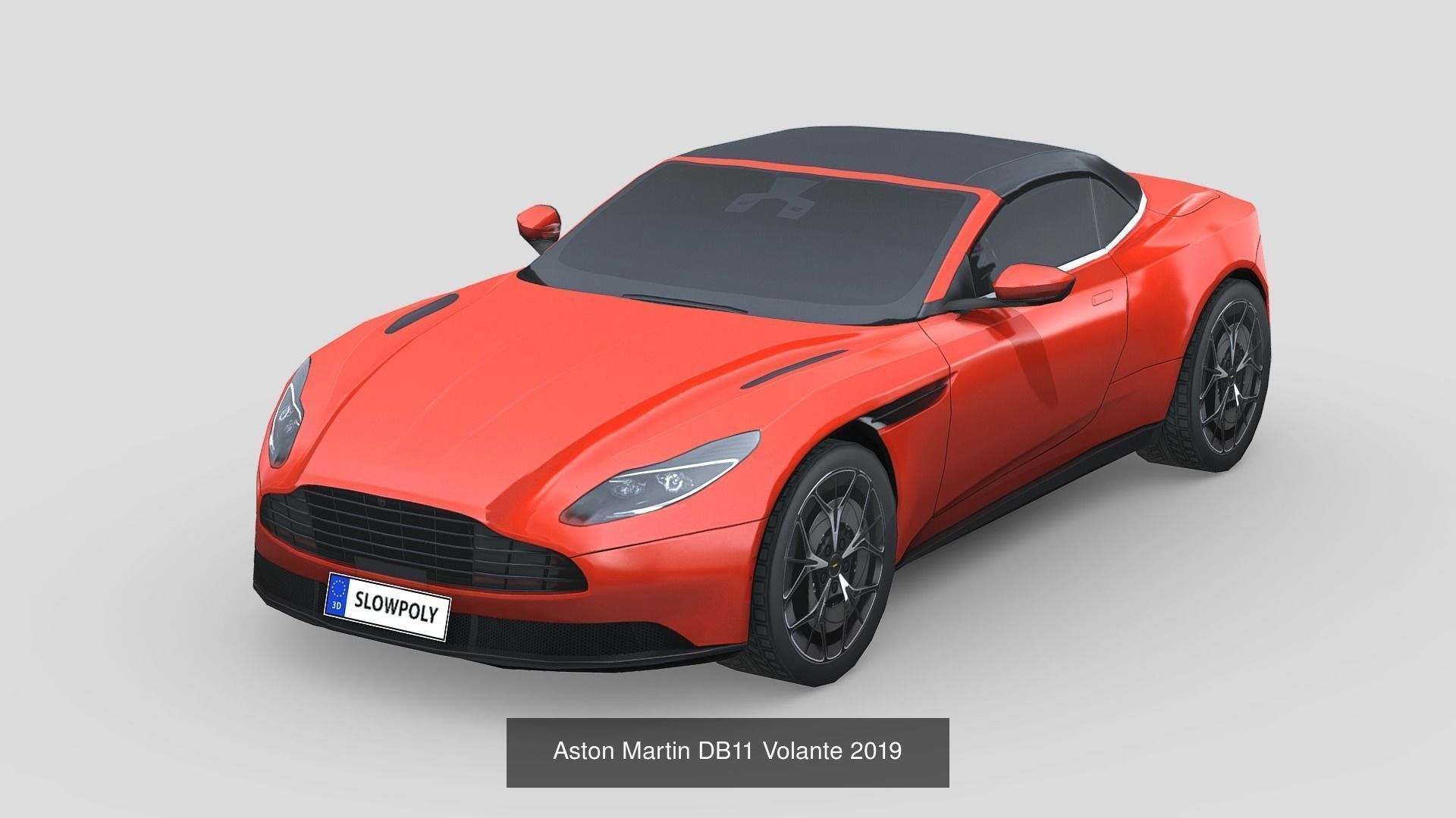 Low-Poly Car Pack 005 - Luxury Lineup 3D Model Collection_10