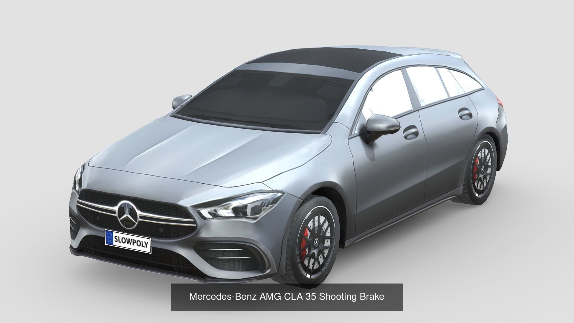 Low-Poly Car Pack 005 - Luxury Lineup 3D Model Collection_13