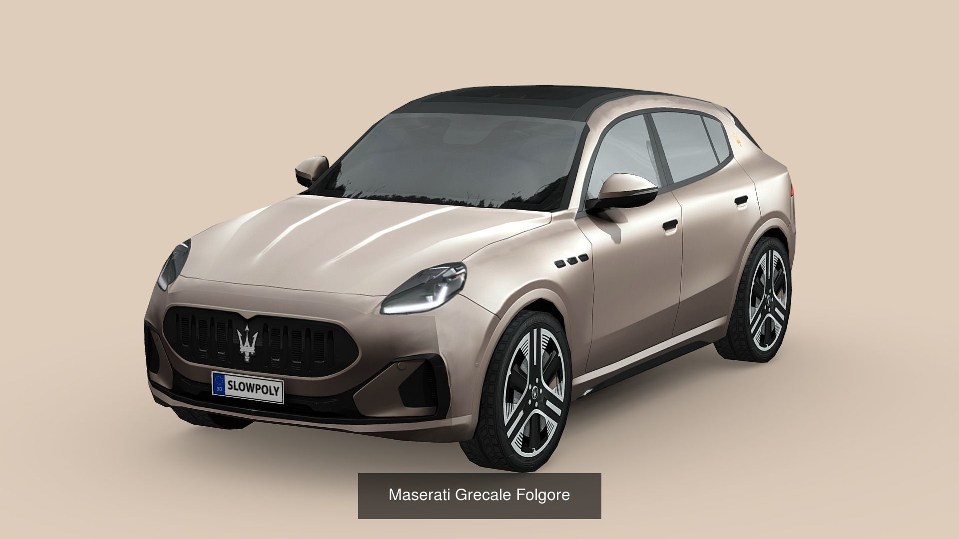 Low-Poly Car Pack 005 - Luxury Lineup 3D Model Collection_12