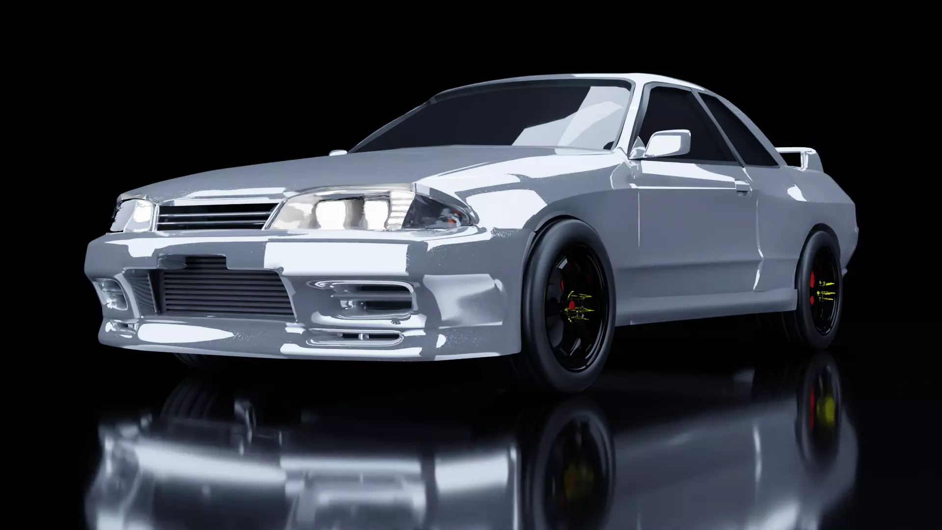nissan r32 gtr 3D model