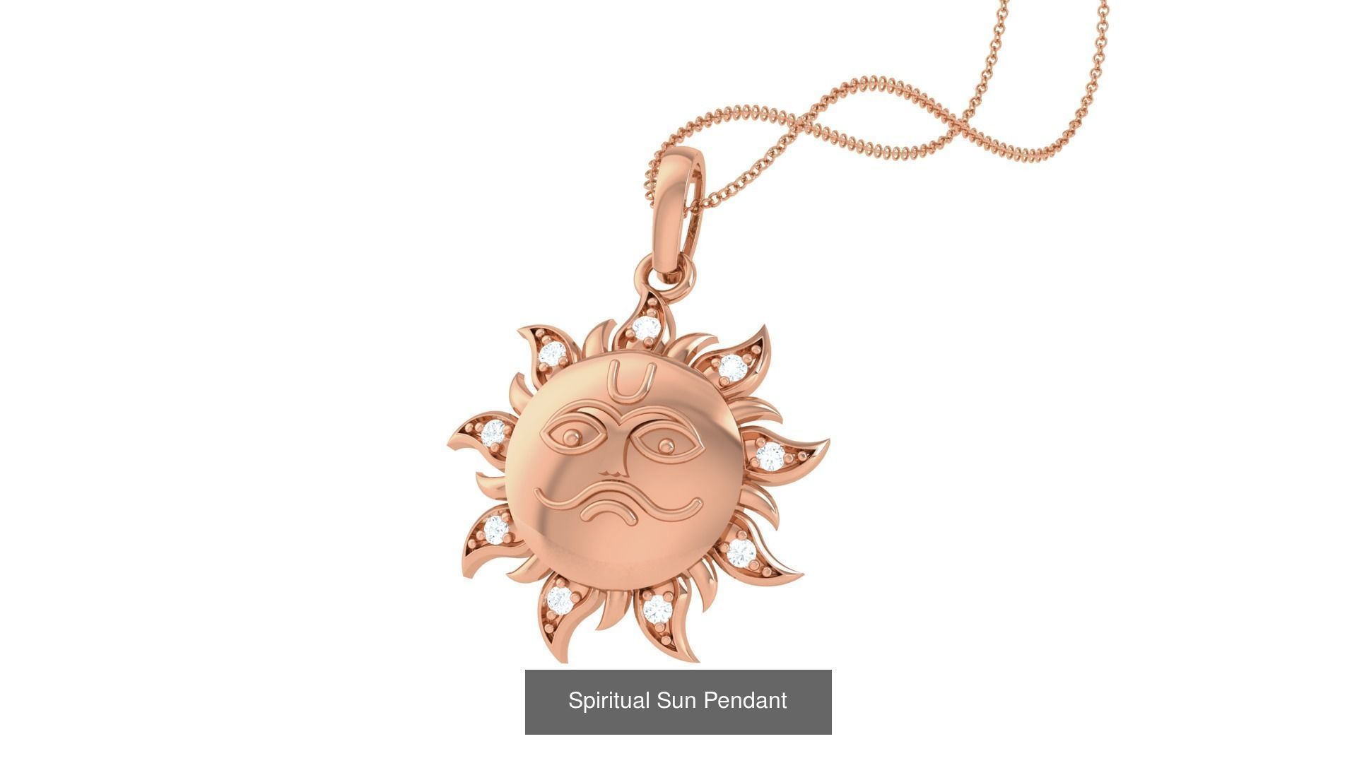 72 Spiritual Pendants  3D Model Collection_51