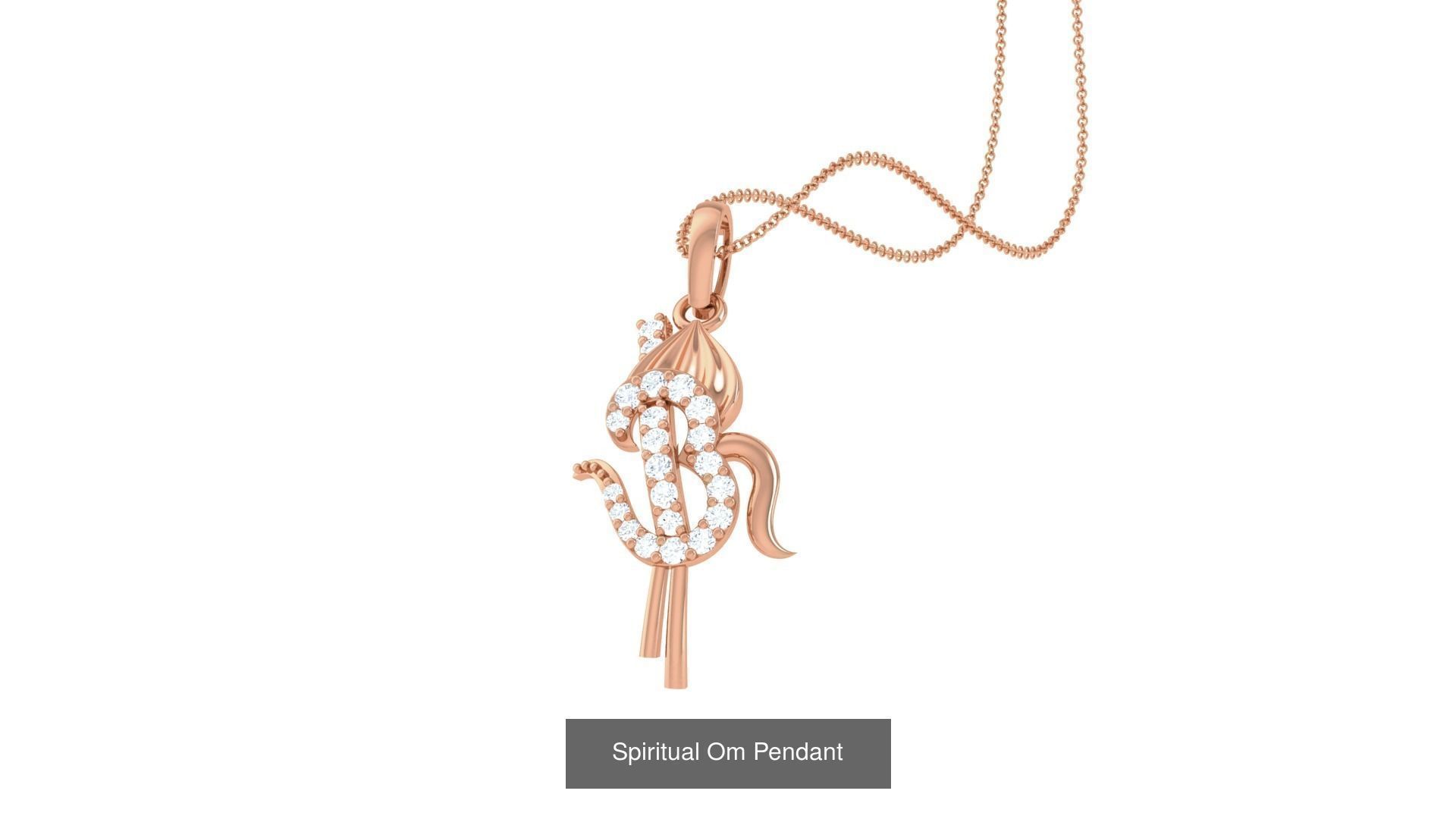 72 Spiritual Pendants  3D Model Collection_77