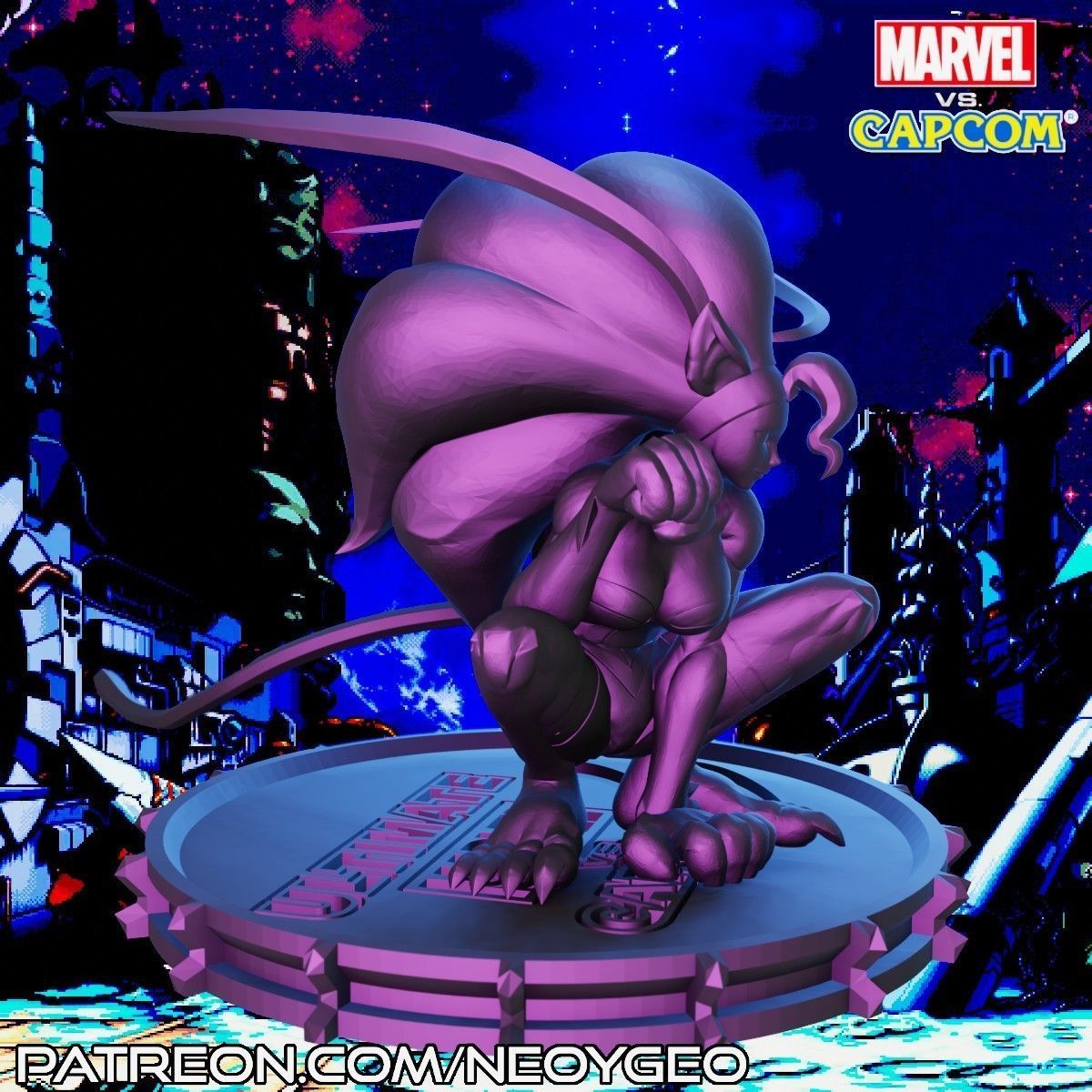 FELICIA - MARVEL VS CAPCOM 3 3D print model_1