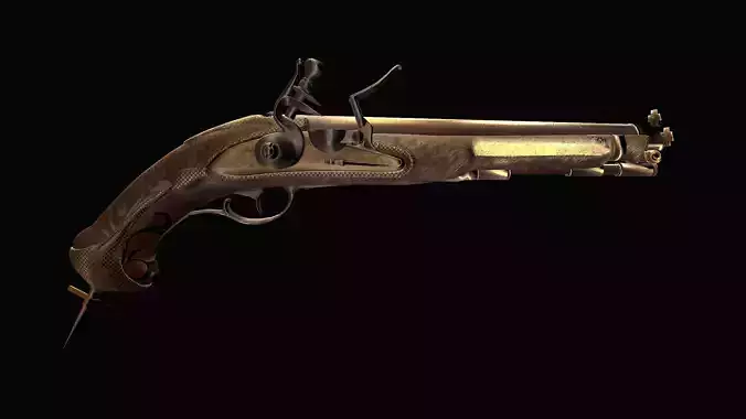 Steampunk gun 