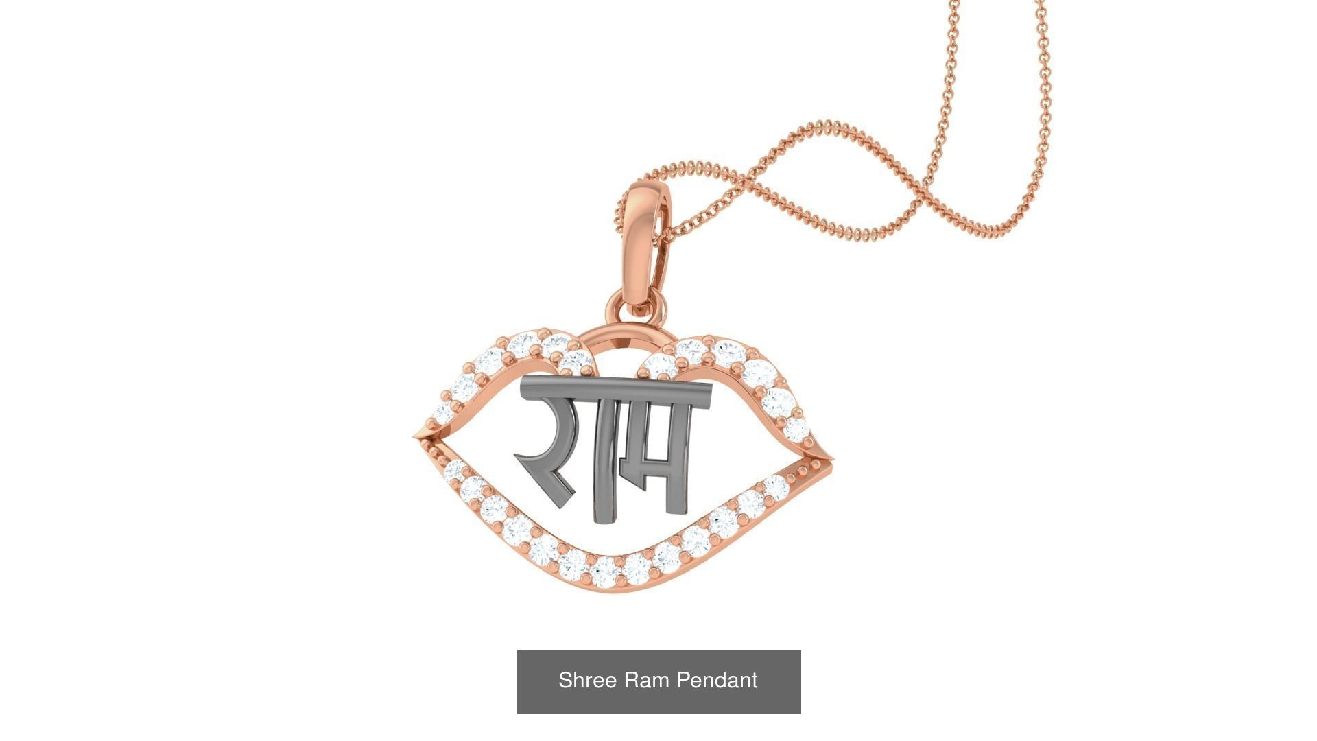 5 Shree Ram Pendant 3D Model Collection_6