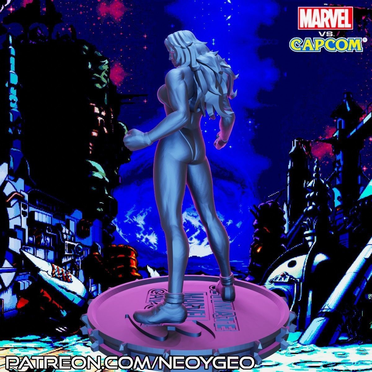 SHE-HULK - MARVEL VS CAPCOM 3 3D print model_2