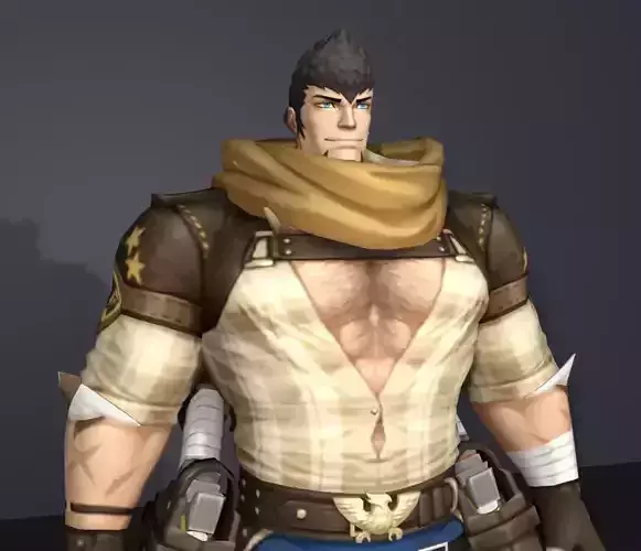 antonio 3D model