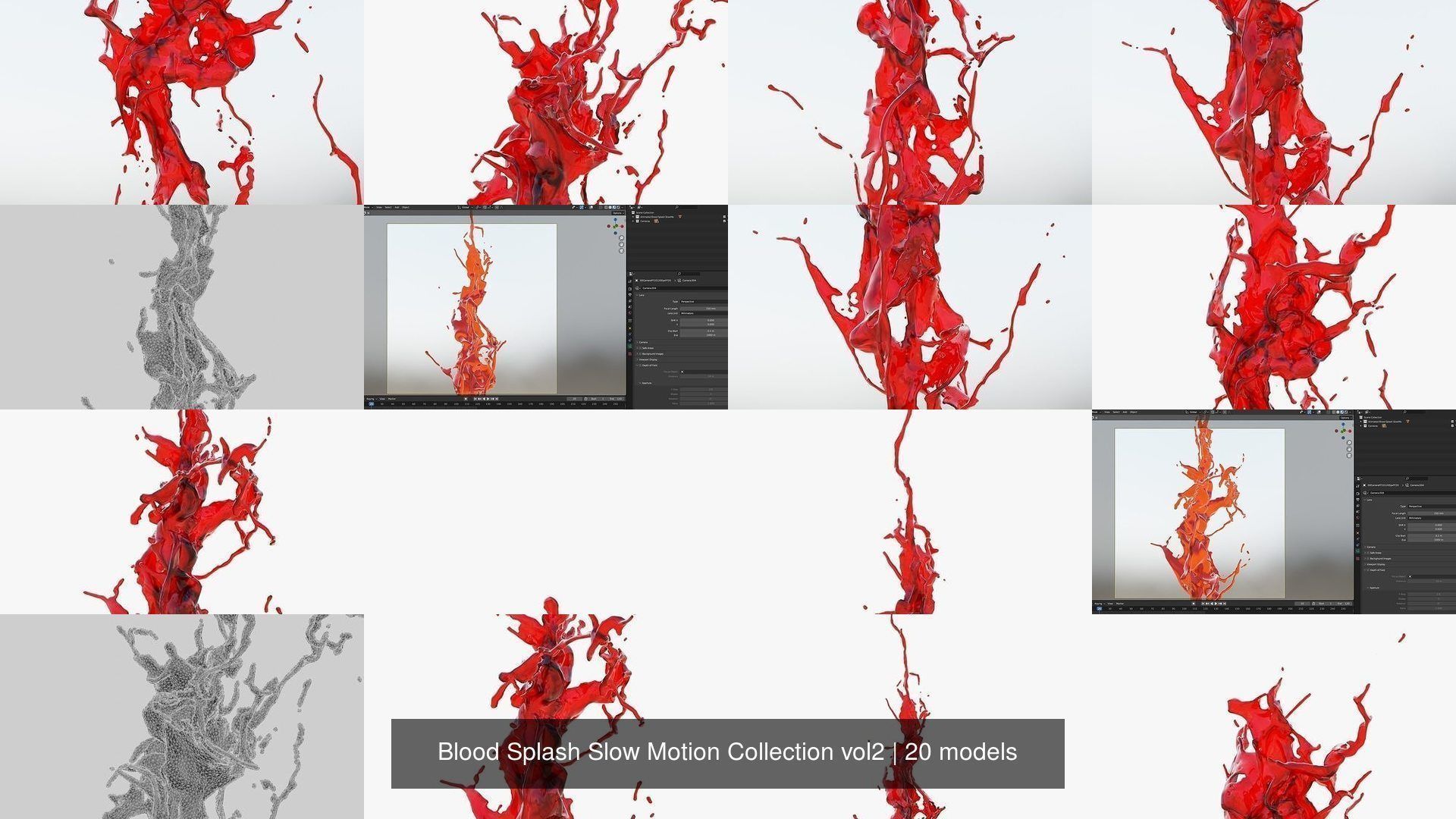 Blood Splash Slow Motion Collection vol2 _24