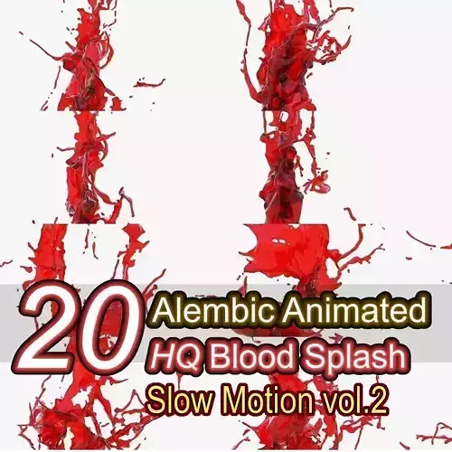 Blood Splash Slow Motion Collection vol2 