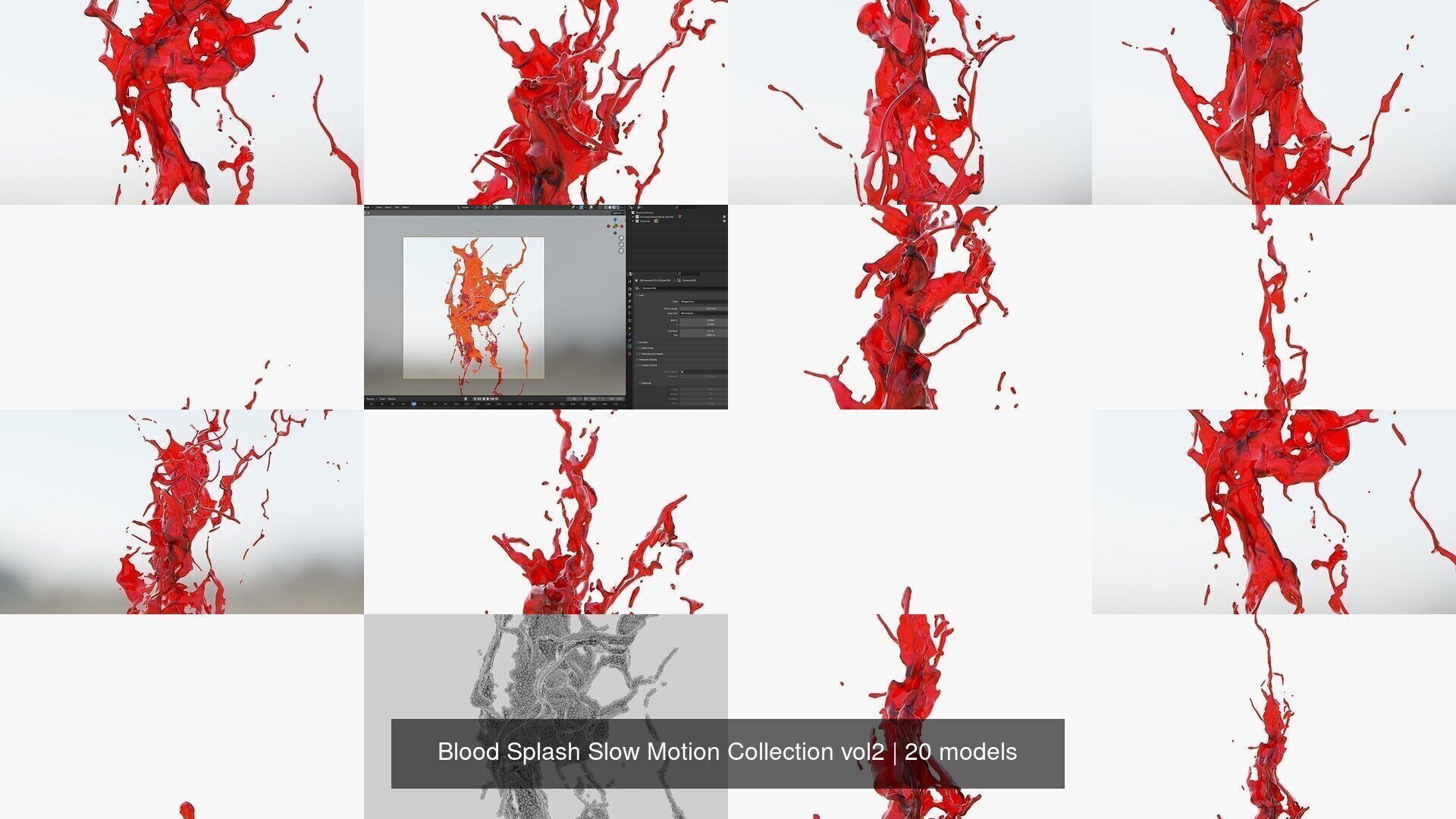 Blood Splash Slow Motion Collection vol2 _23